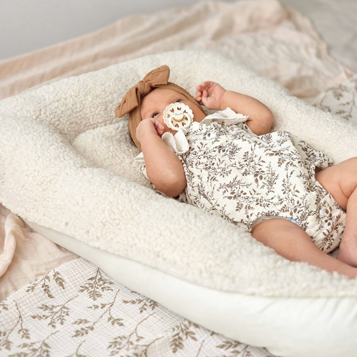 MeowBaby Babynestchen für Neugeborene Bearly