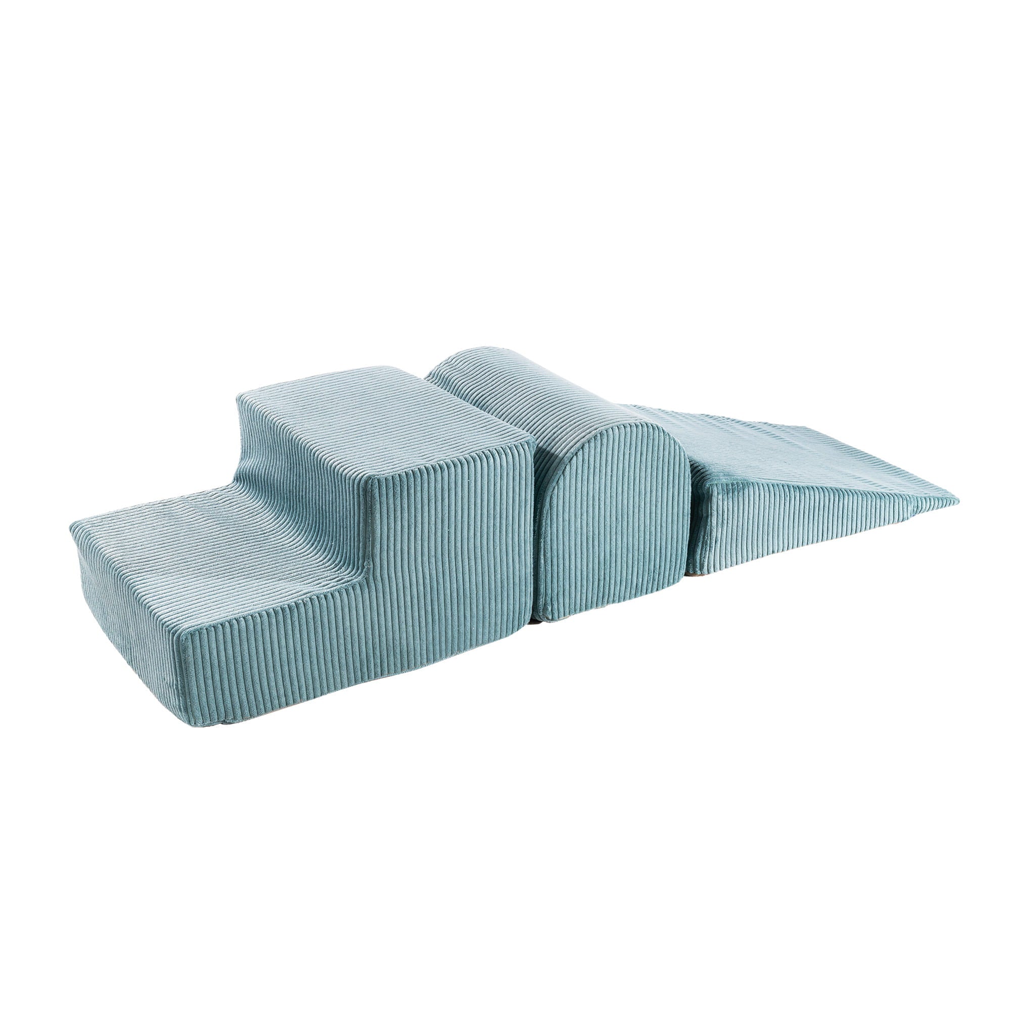 MeowBaby foam play set Aesthetic Cord 3 elements - turquoise