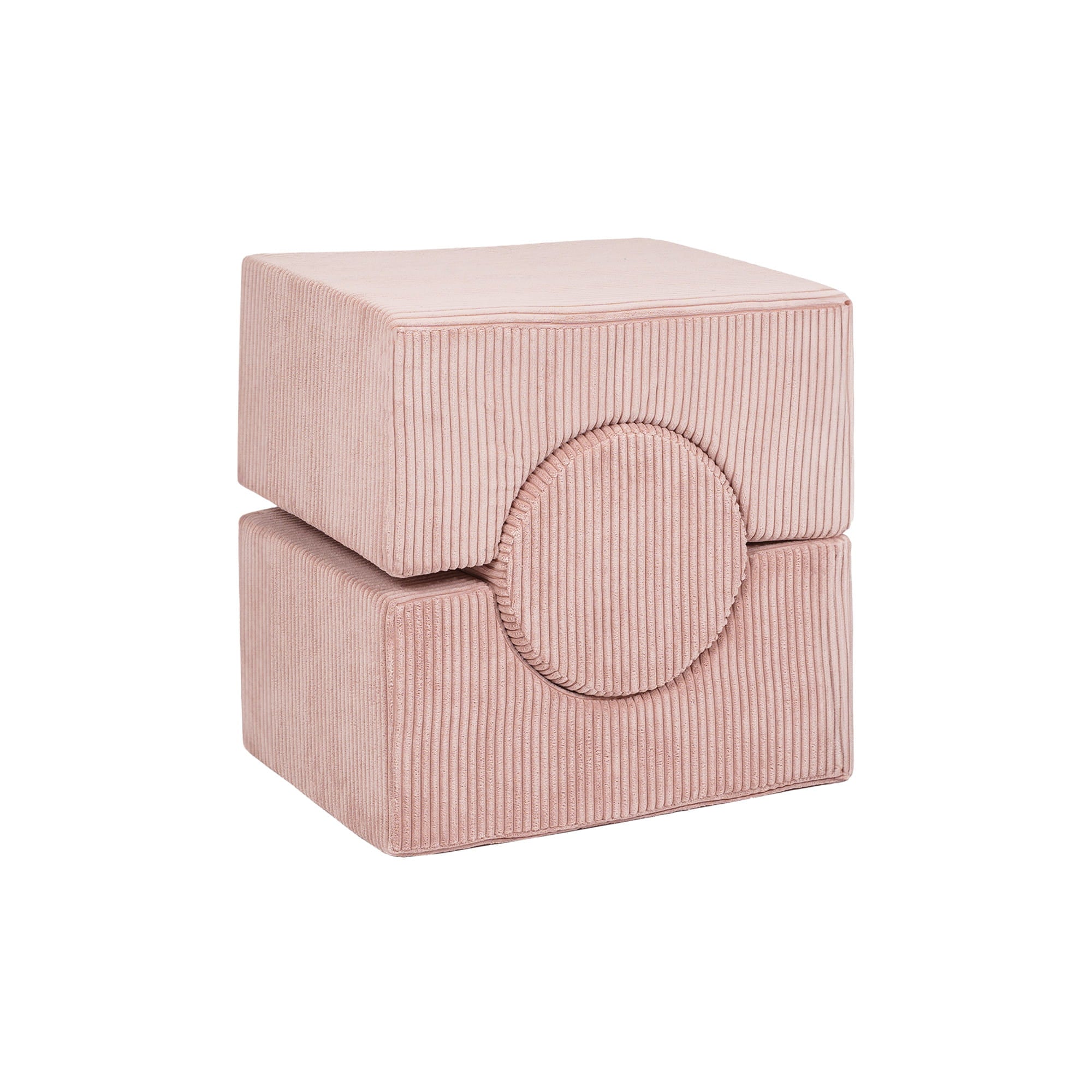 MeowBaby Shape Set Aesthetic Cord 3-Elements - Powder Pink