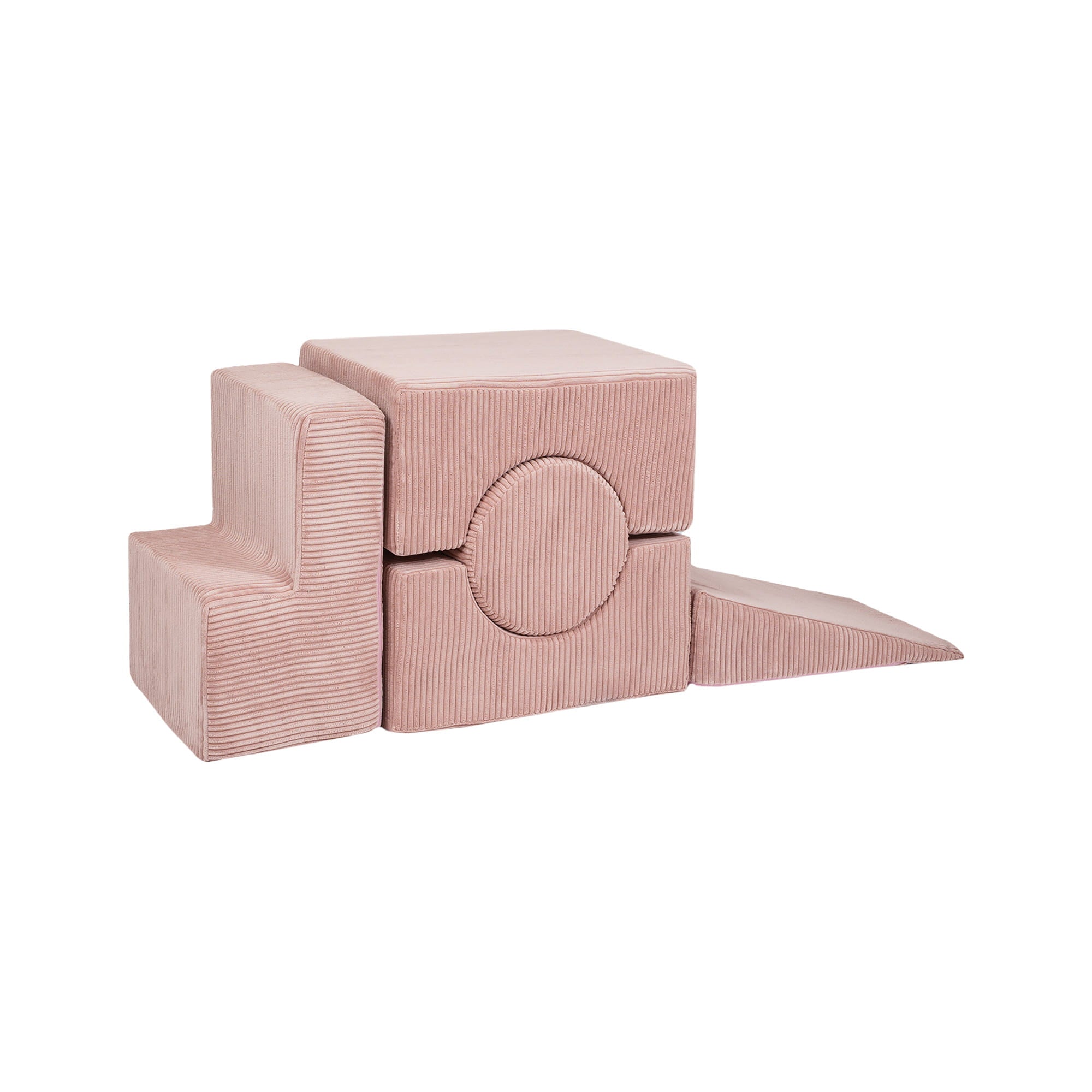 MeowBaby Shape Set Ästhetik Cord 5-Elemente - powder pink