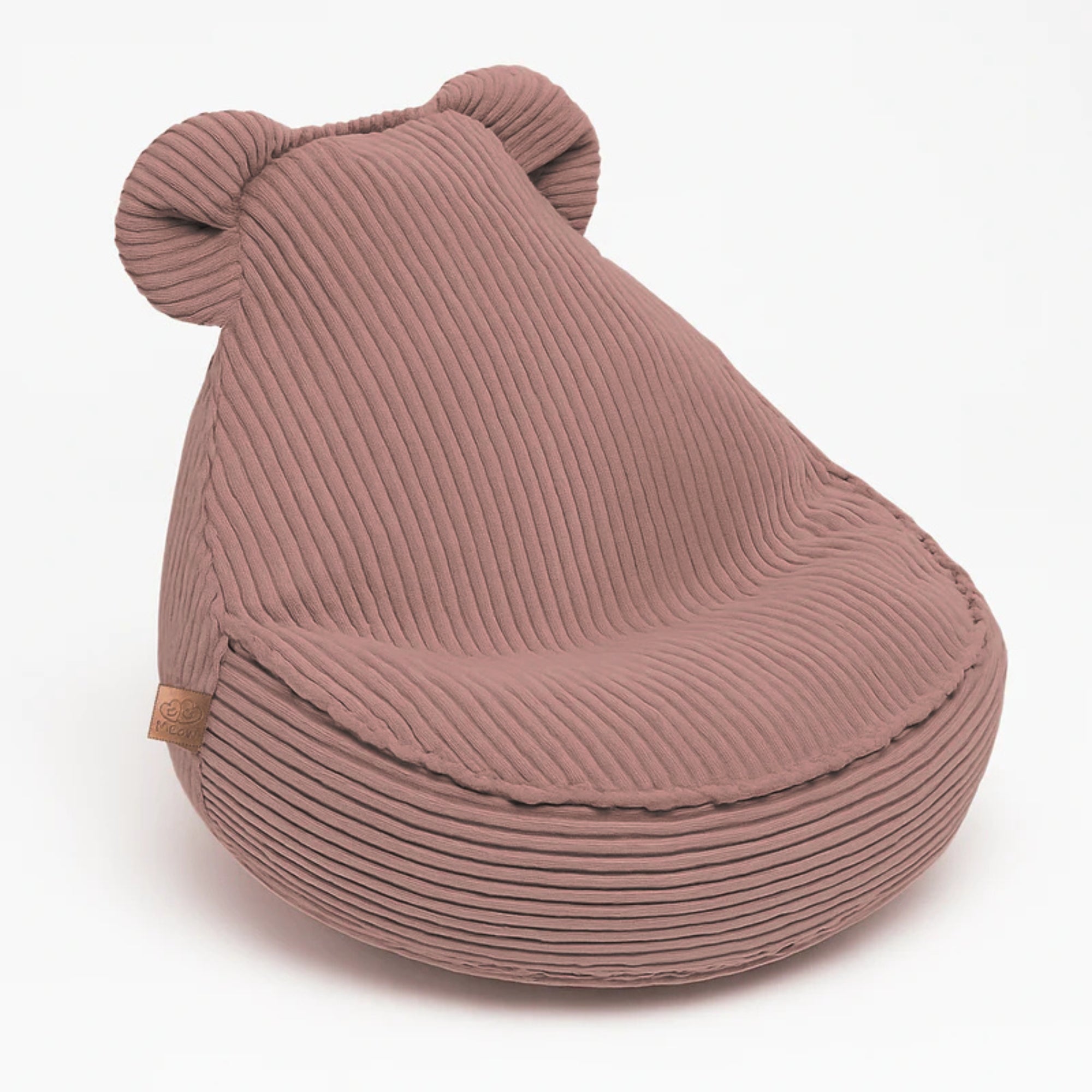 MeowBaby Beanbag Aesthetic Cord Bear - ecru/beige