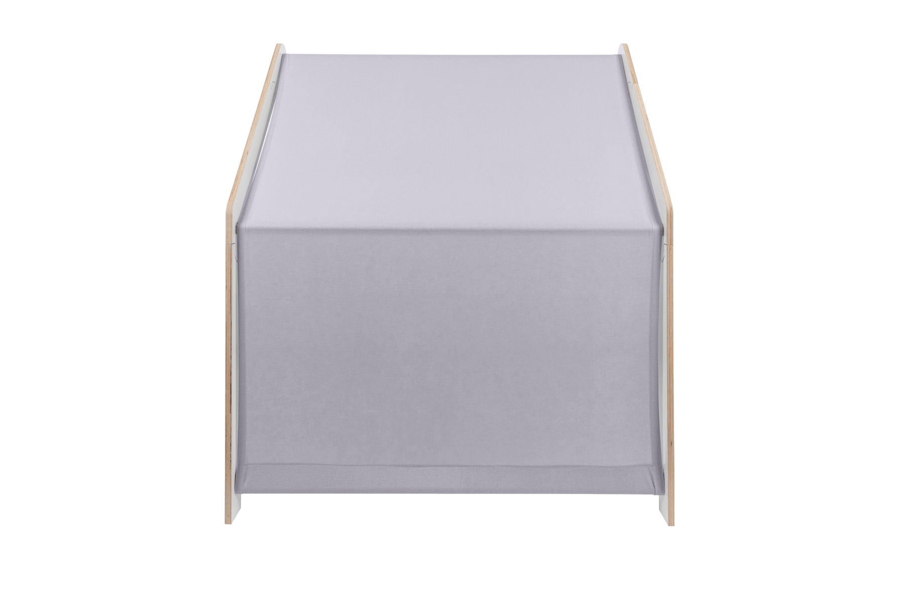 MeowBaby playhouse/shop white with blue roof