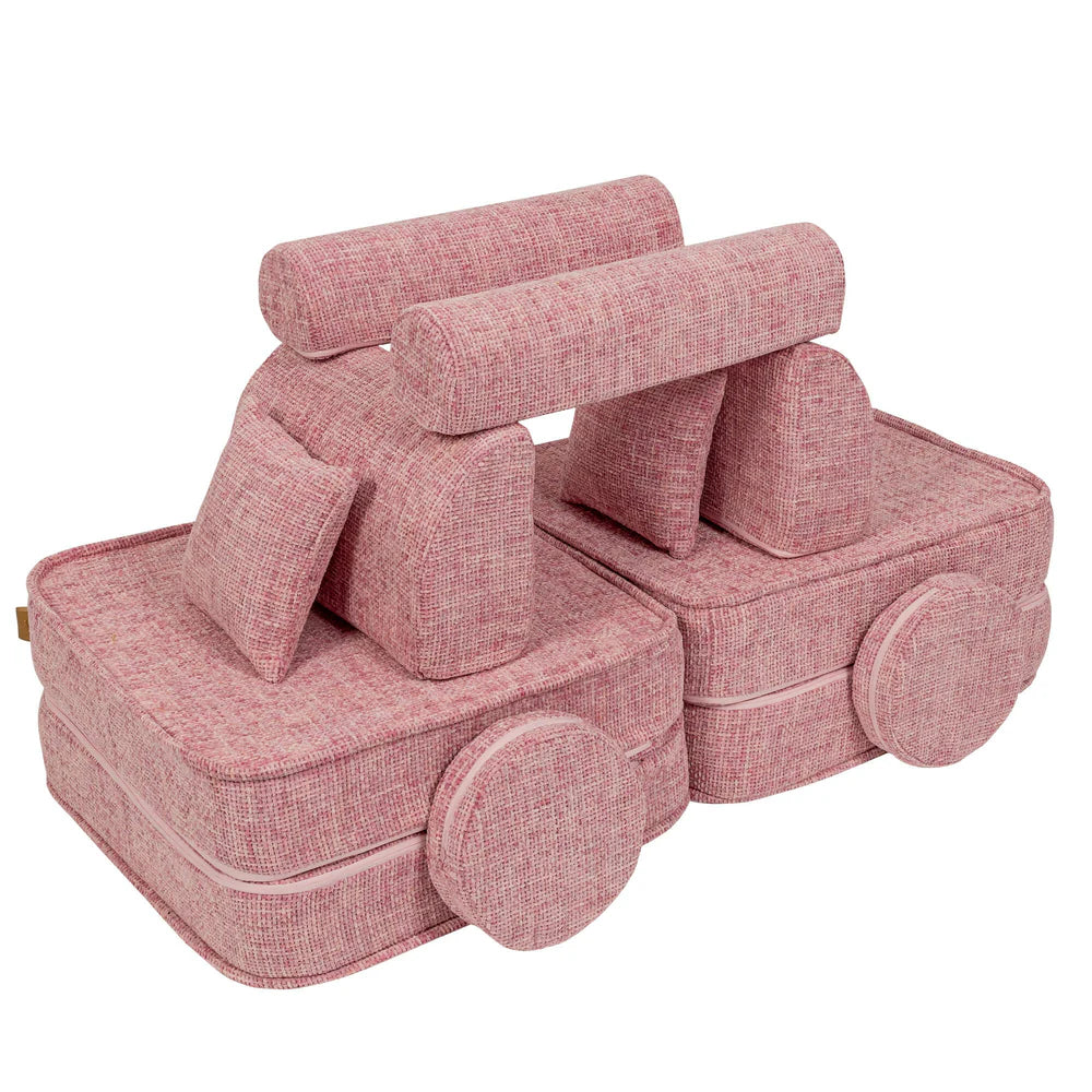 MeowBaby Play Sofa Mini Plus Tangle - Bubblegum Pink