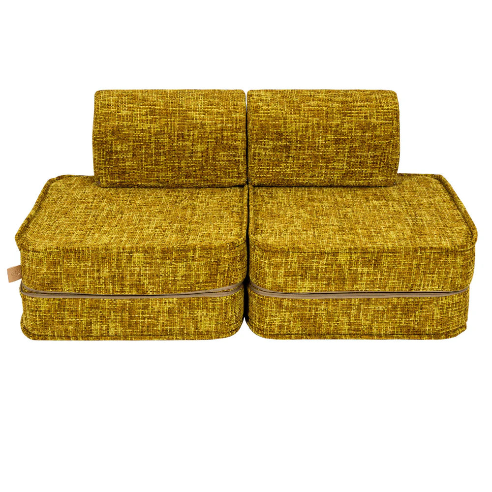 MeowBaby Spielsofa Mini Plus Tangle - Honey Mustard