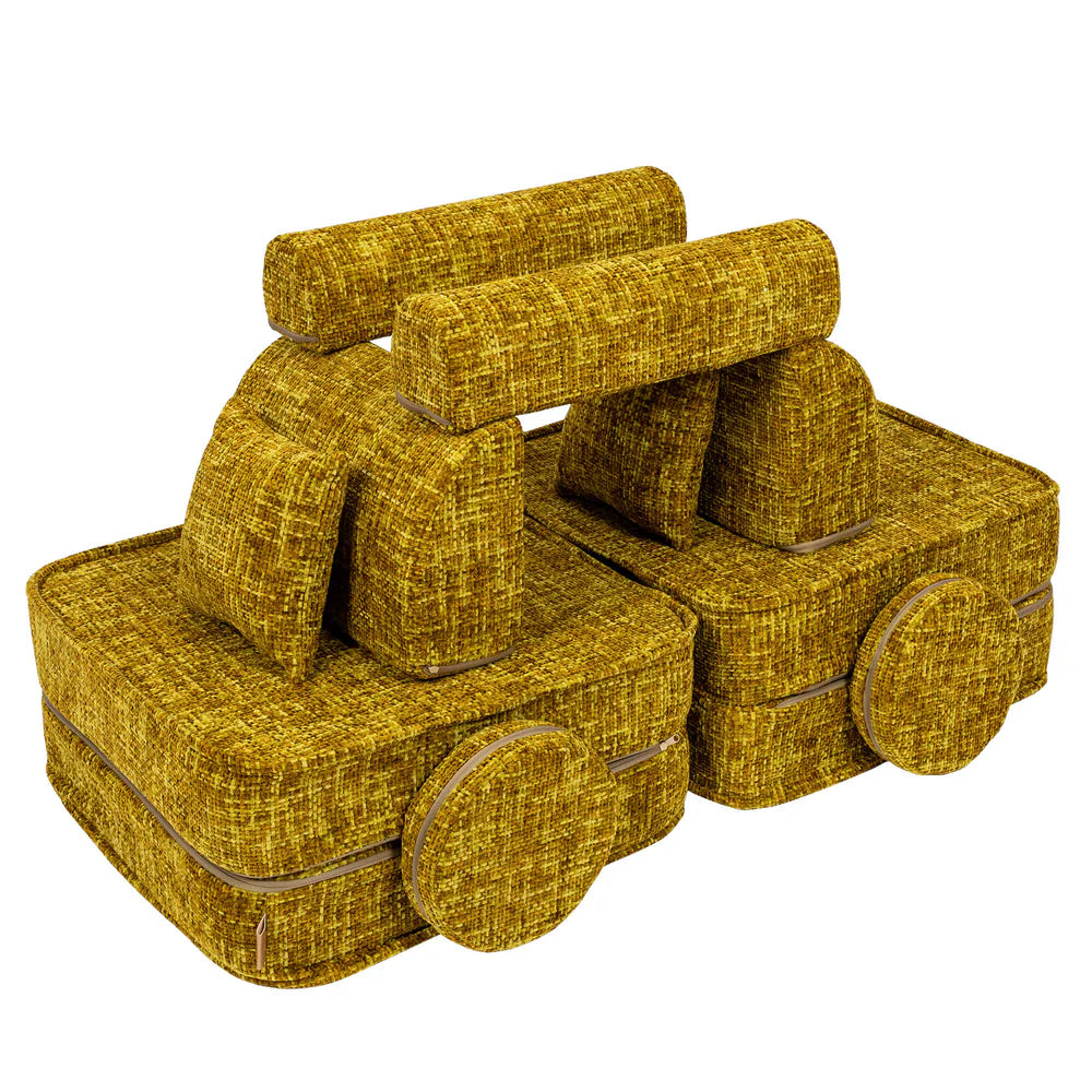 MeowBaby Spielsofa Mini Plus Tangle - Honey Mustard