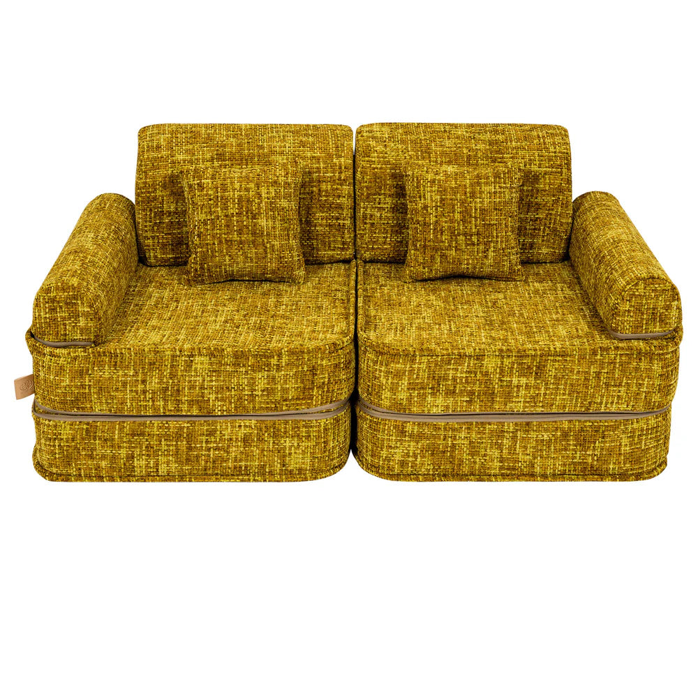 MeowBaby Spielsofa Mini Plus Tangle - Honey Mustard