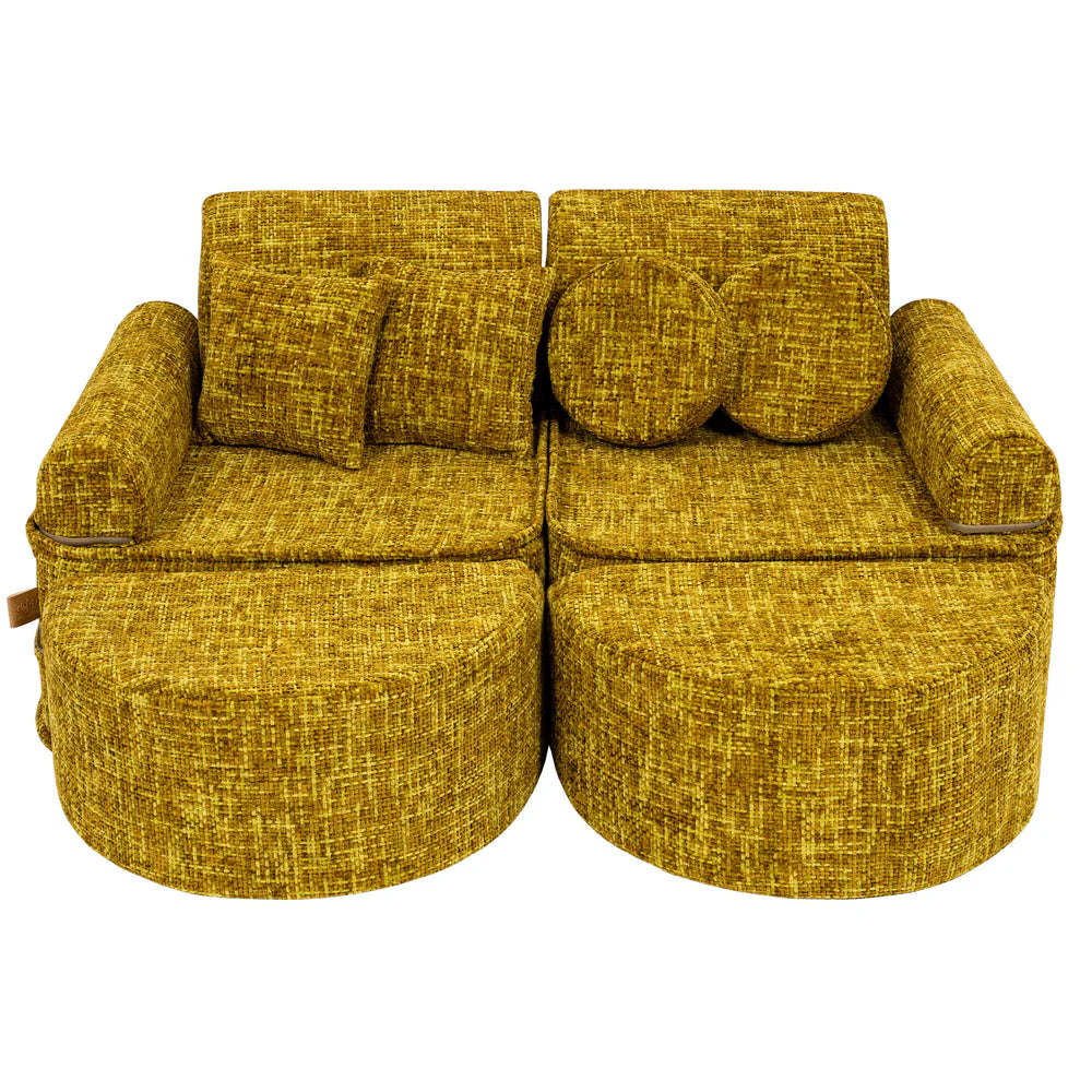 MeowBaby Spielsofa Mini Max Tangle - Honey Mustard