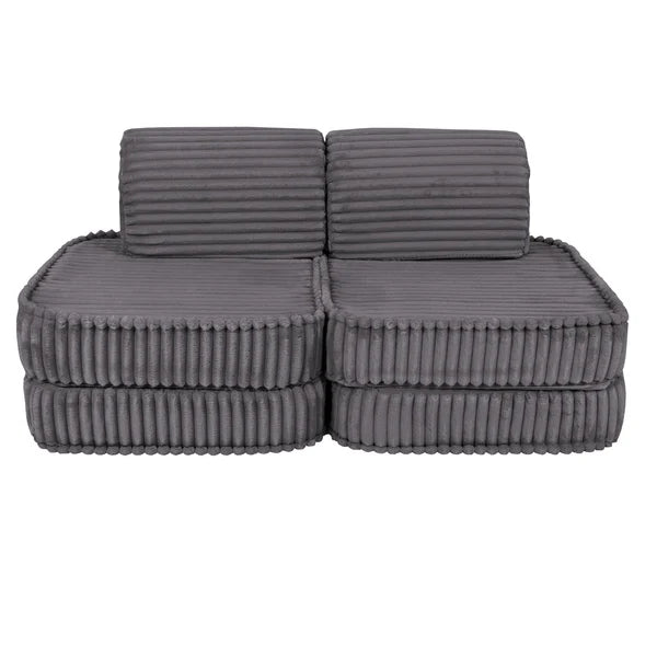 MeowBaby Play Sofa Mini Plus Churros - Jurassic Grey