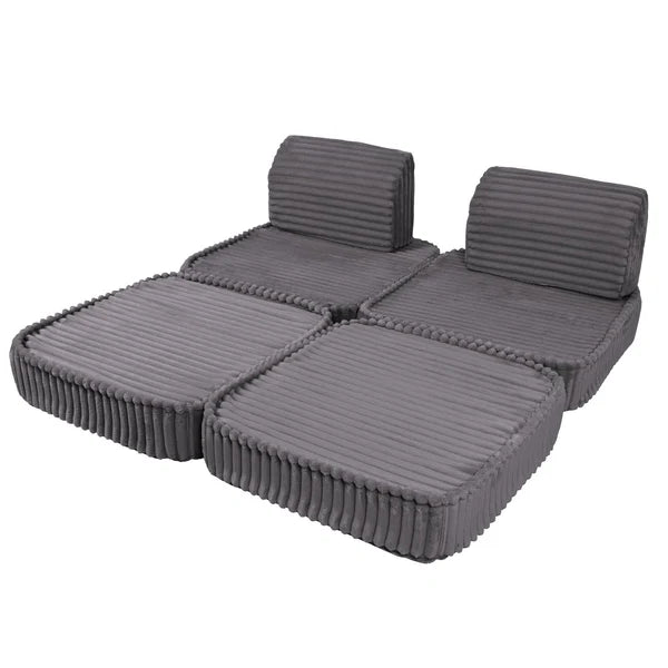 MeowBaby Play Sofa Mini Plus Churros - Jurassic Grey