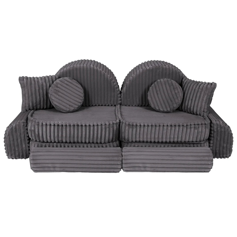MeowBaby Play Sofa Mini Max Churros - Jurassic Grey