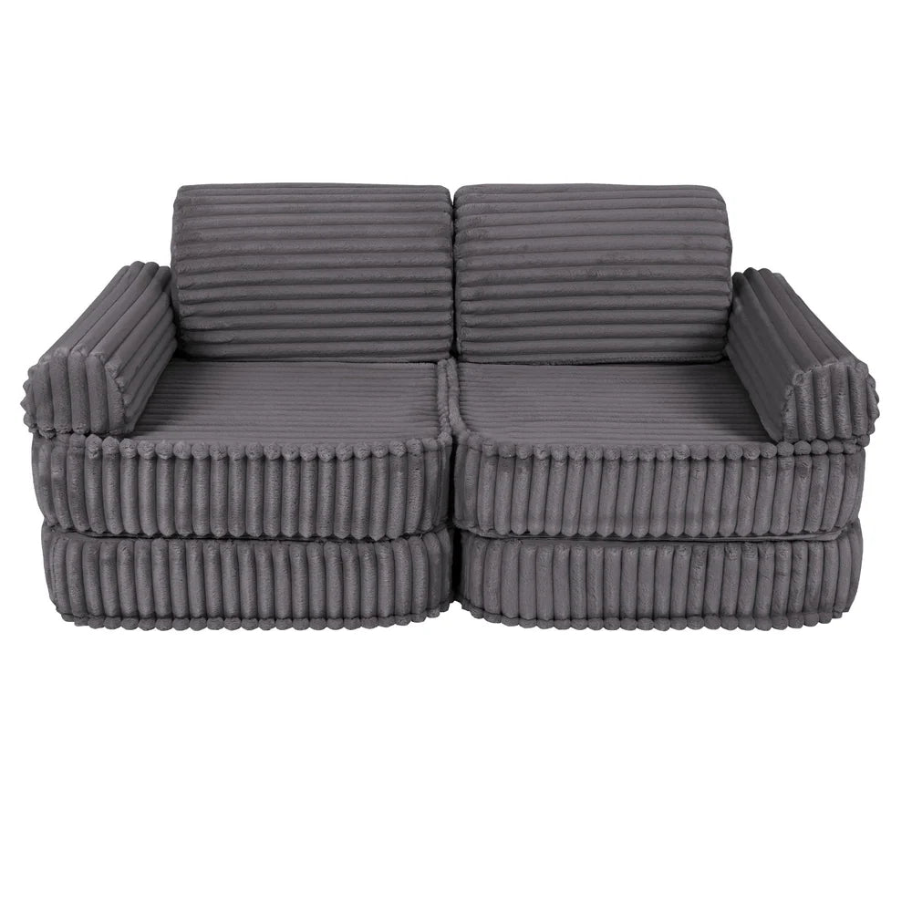 MeowBaby Play Sofa Mini Plus Churros - Jurassic Grey
