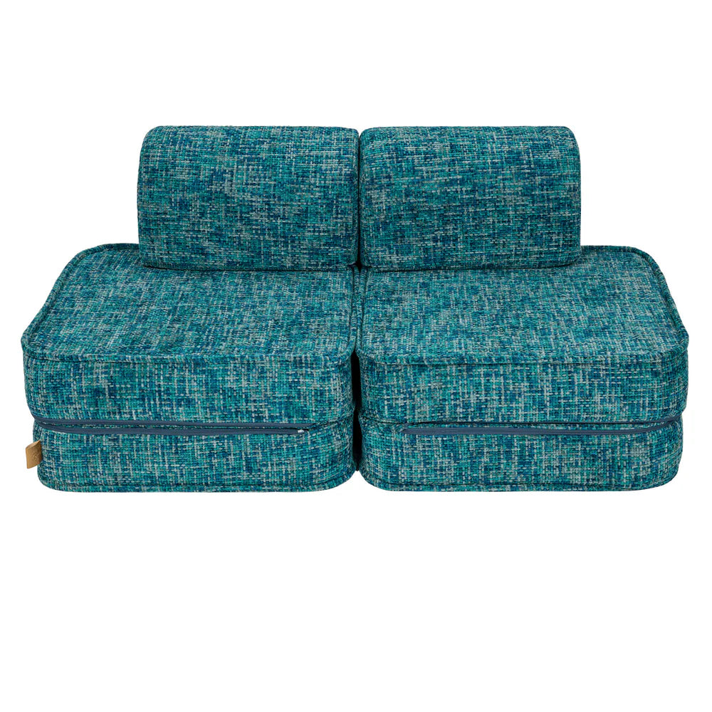 MeowBaby Spielsofa Mini Plus Tangle - Lagoon Blue