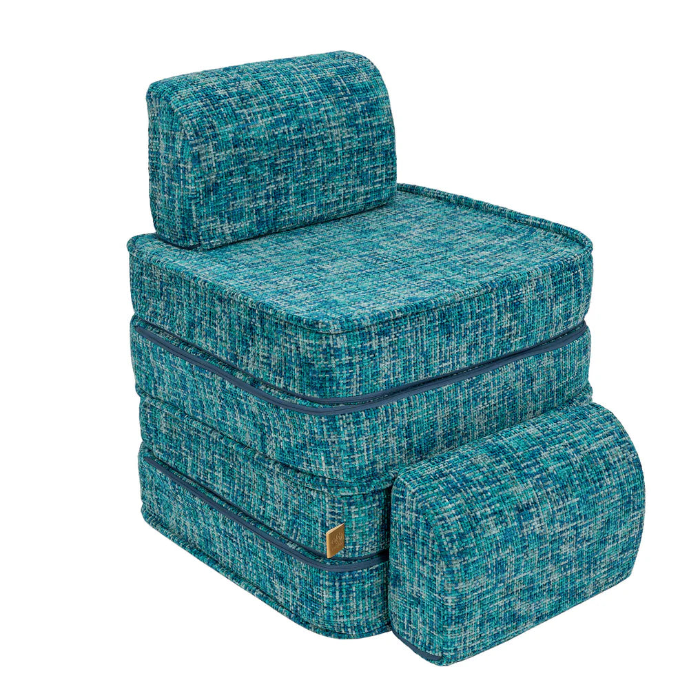 MeowBaby Spielsofa Mini Plus Tangle - Lagoon Blue
