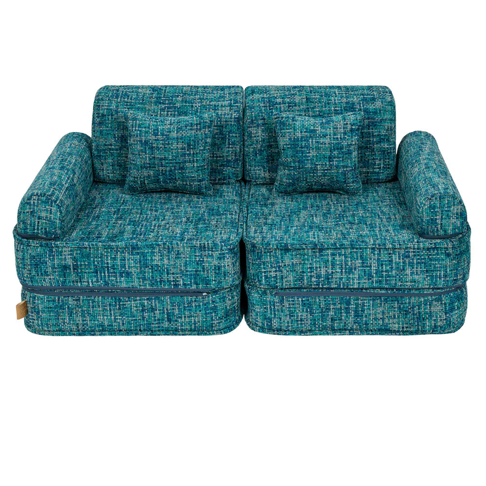 MeowBaby Spielsofa Mini Plus Tangle - Lagoon Blue