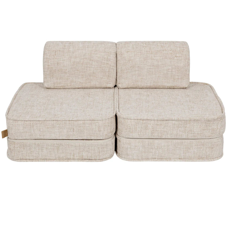MeowBaby Spielsofa Mini Plus Tangle - Marshmallow Beige