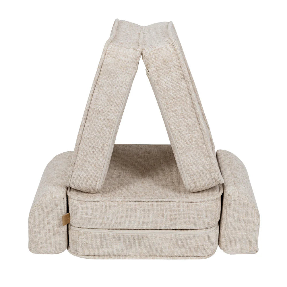 MeowBaby Spielsofa Mini Plus Tangle - Marshmallow Beige