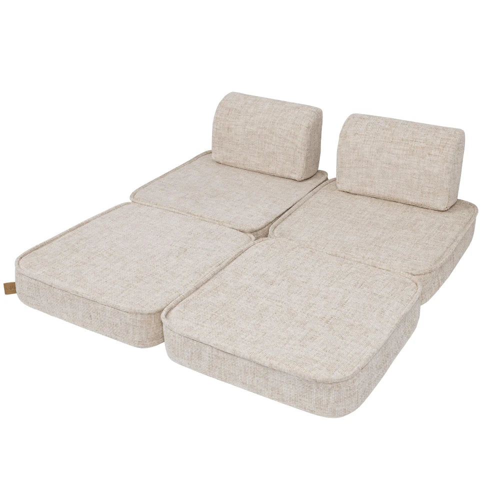 MeowBaby Spielsofa Mini Plus Tangle - Marshmallow Beige
