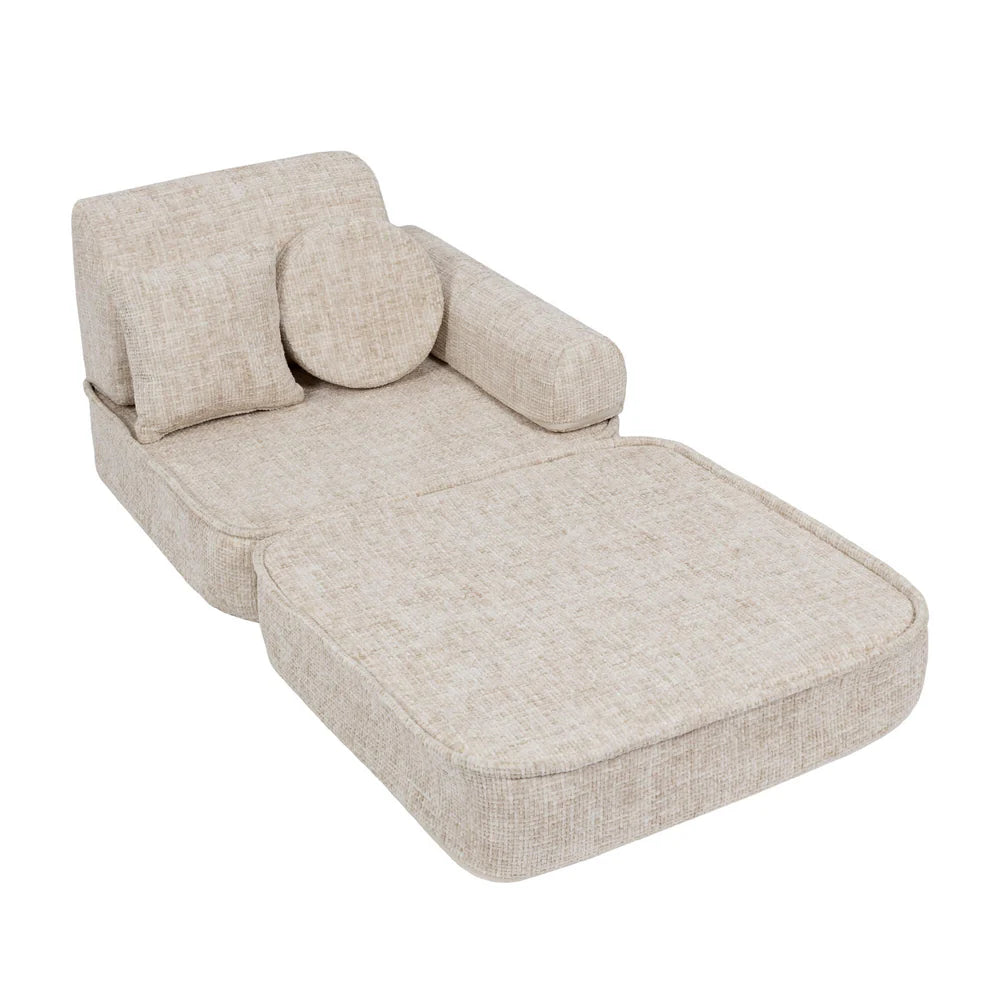 MeowBaby Play Sofa Mini Plus Tangle - Marshmallow Beige