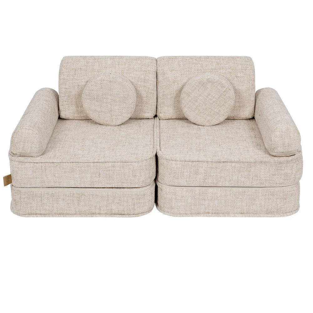MeowBaby Play Sofa Mini Plus Tangle - Marshmallow Beige