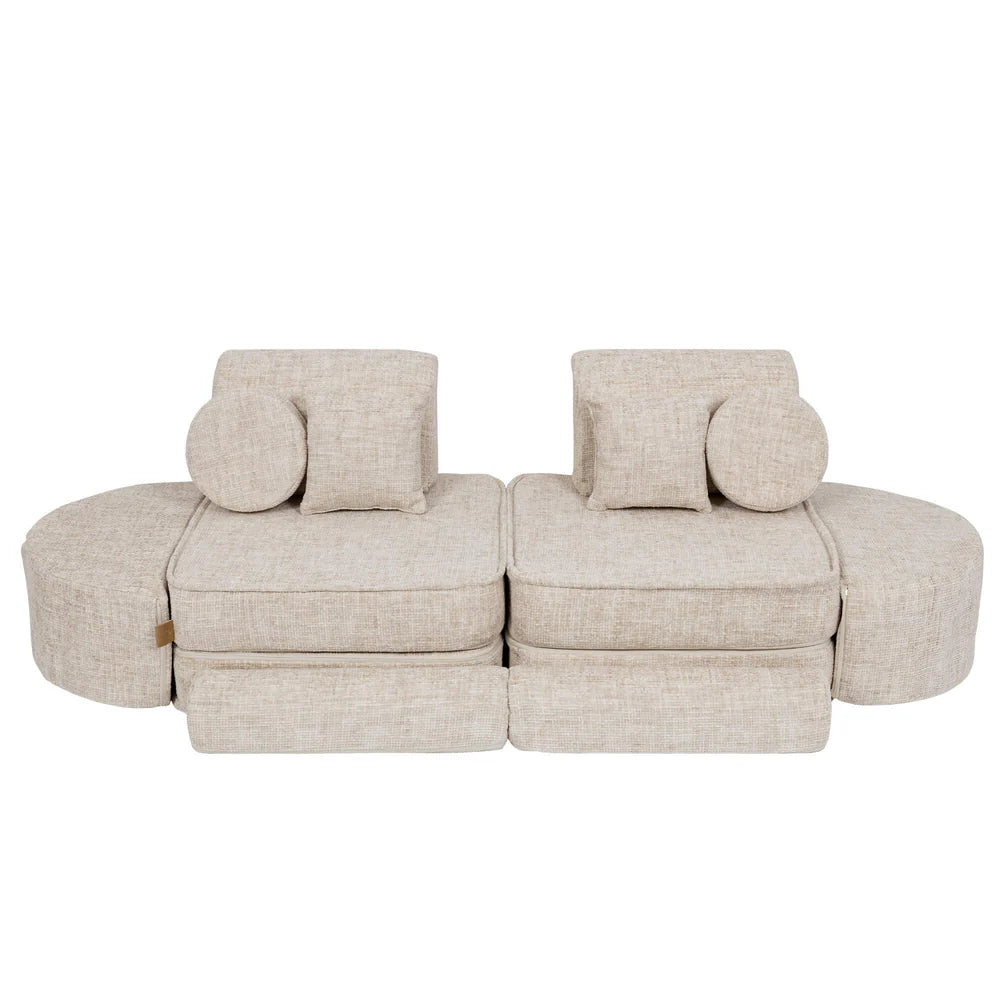 MeowBaby Play Sofa Mini Max Tangle - Marshmallow Beige