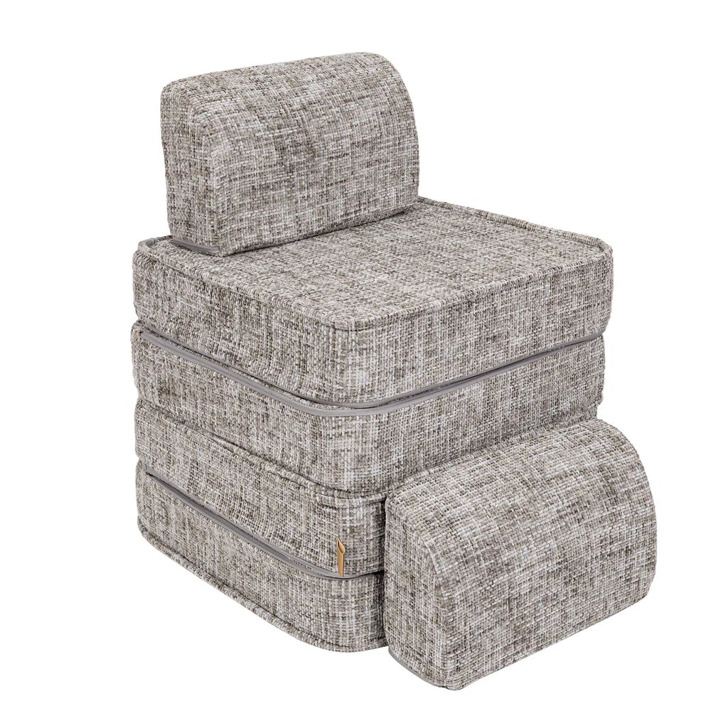 MeowBaby Play Sofa Mini Max Tangle - Moon Grey