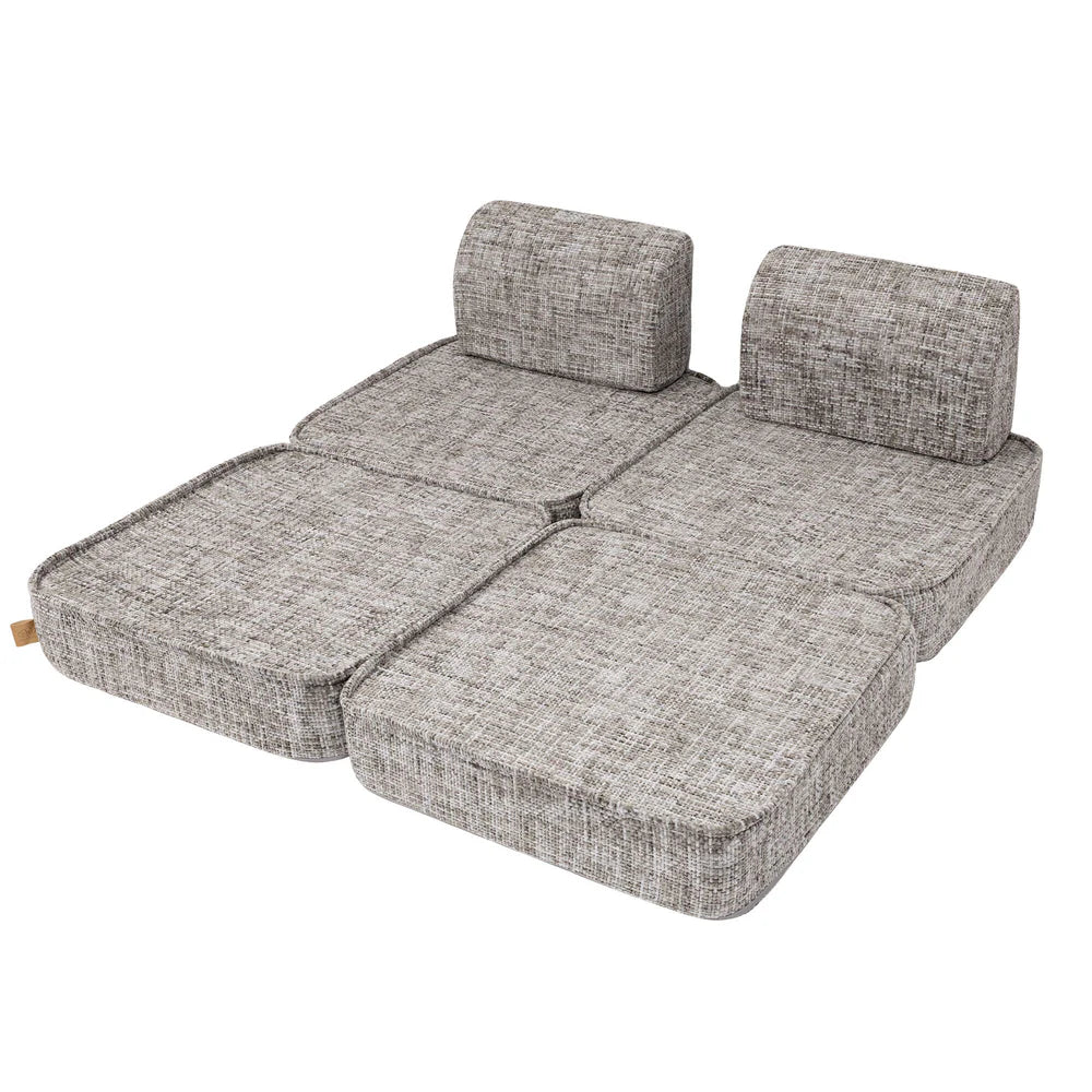 MeowBaby Play Sofa Mini Max Tangle - Moon Grey