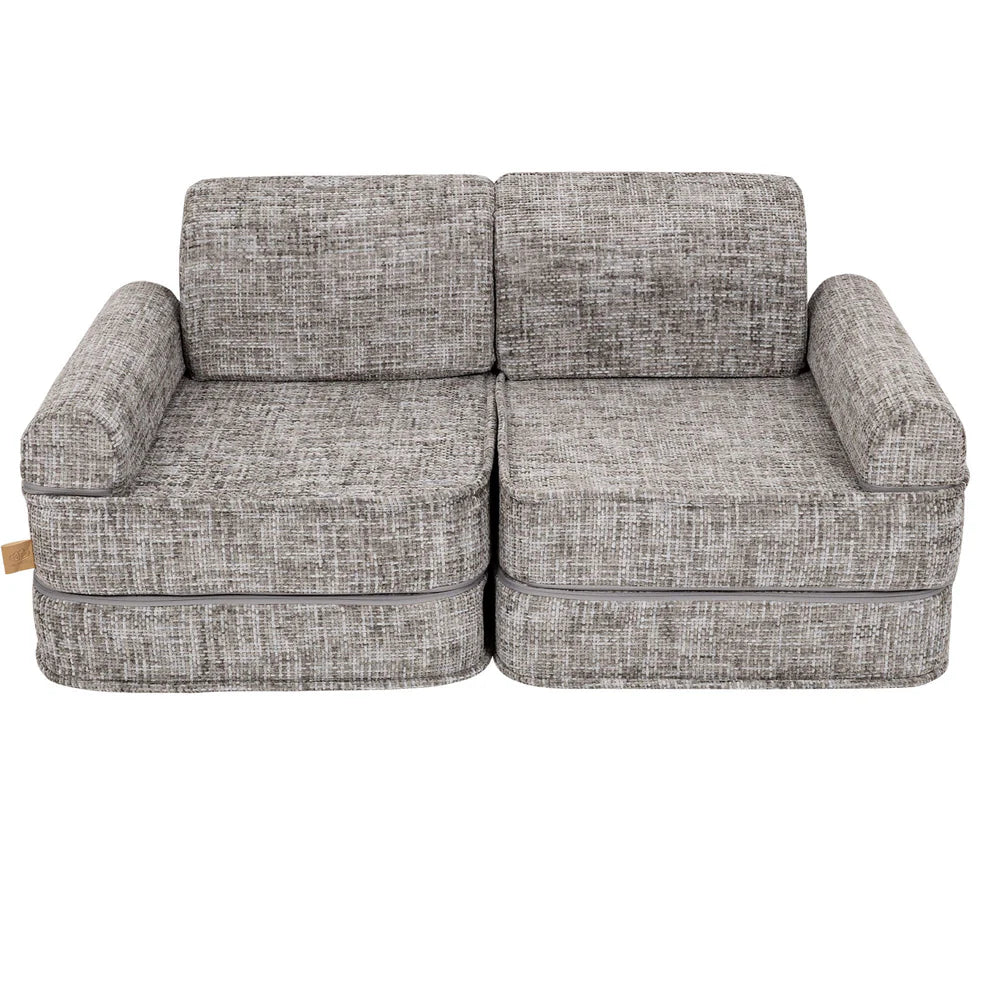 MeowBaby Play Sofa Mini Max Tangle - Moon Grey