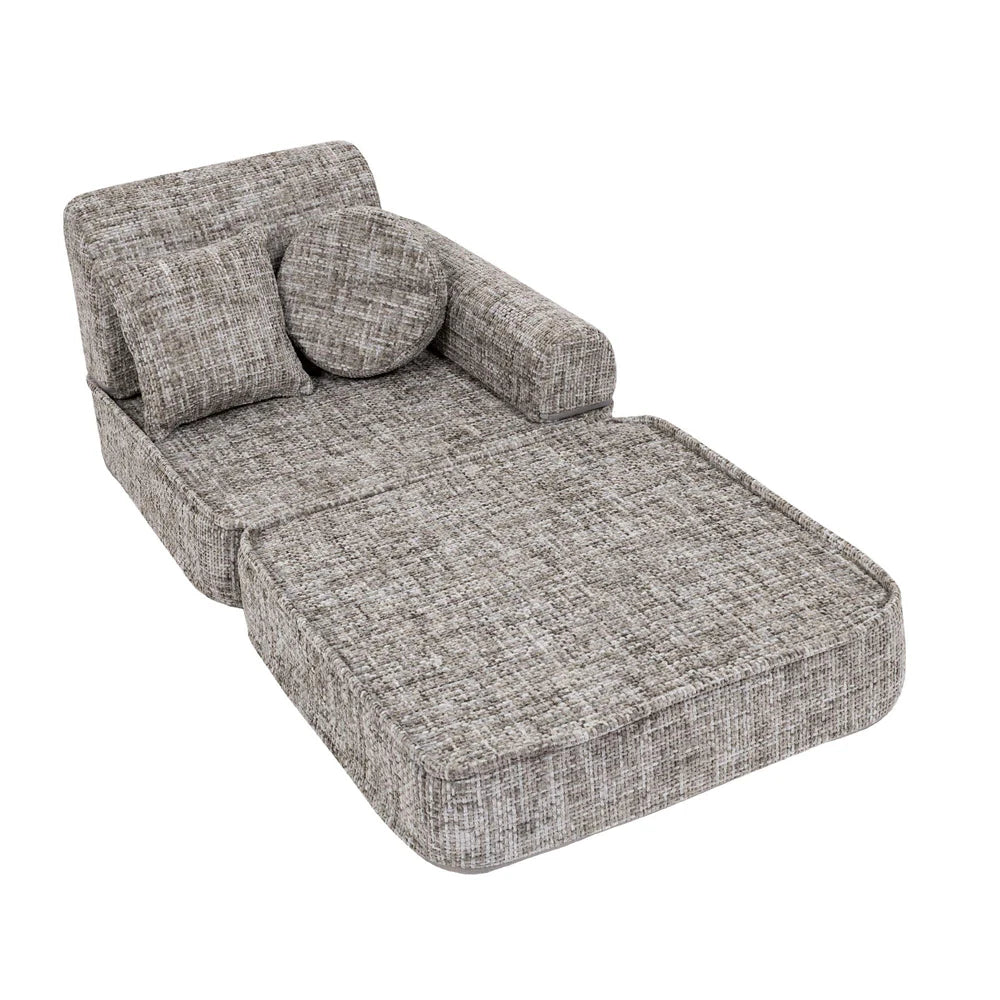 MeowBaby Play Sofa Mini Max Tangle - Moon Grey