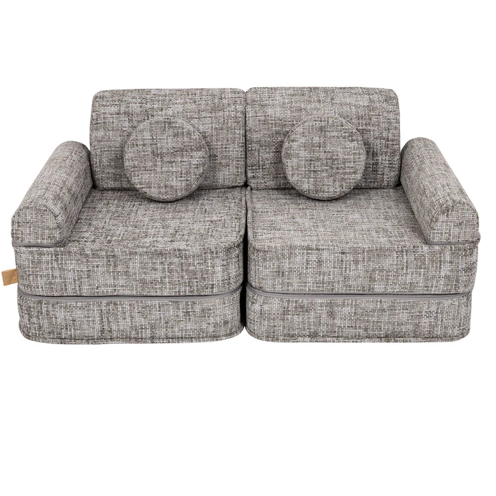 MeowBaby Play Sofa Mini Max Tangle - Moon Grey
