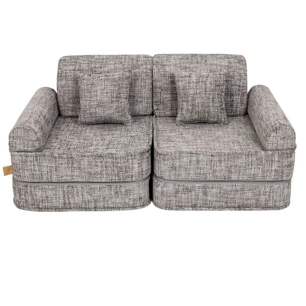 MeowBaby Play Sofa Mini Max Tangle - Moon Grey