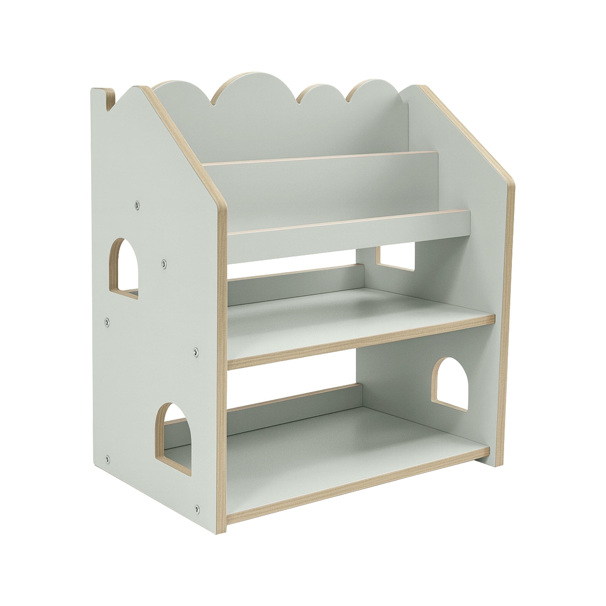 MeowBaby 2-in-1 Montessori-Bücherregal Cloudy