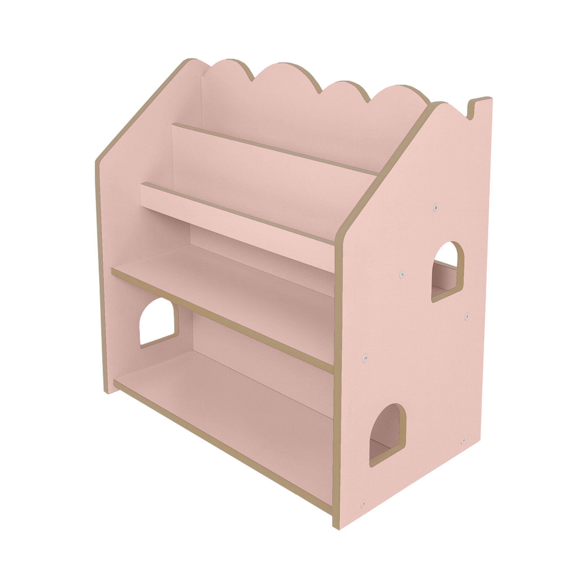 MeowBaby 2-in-1 Montessori-Bücherregal Cloudy