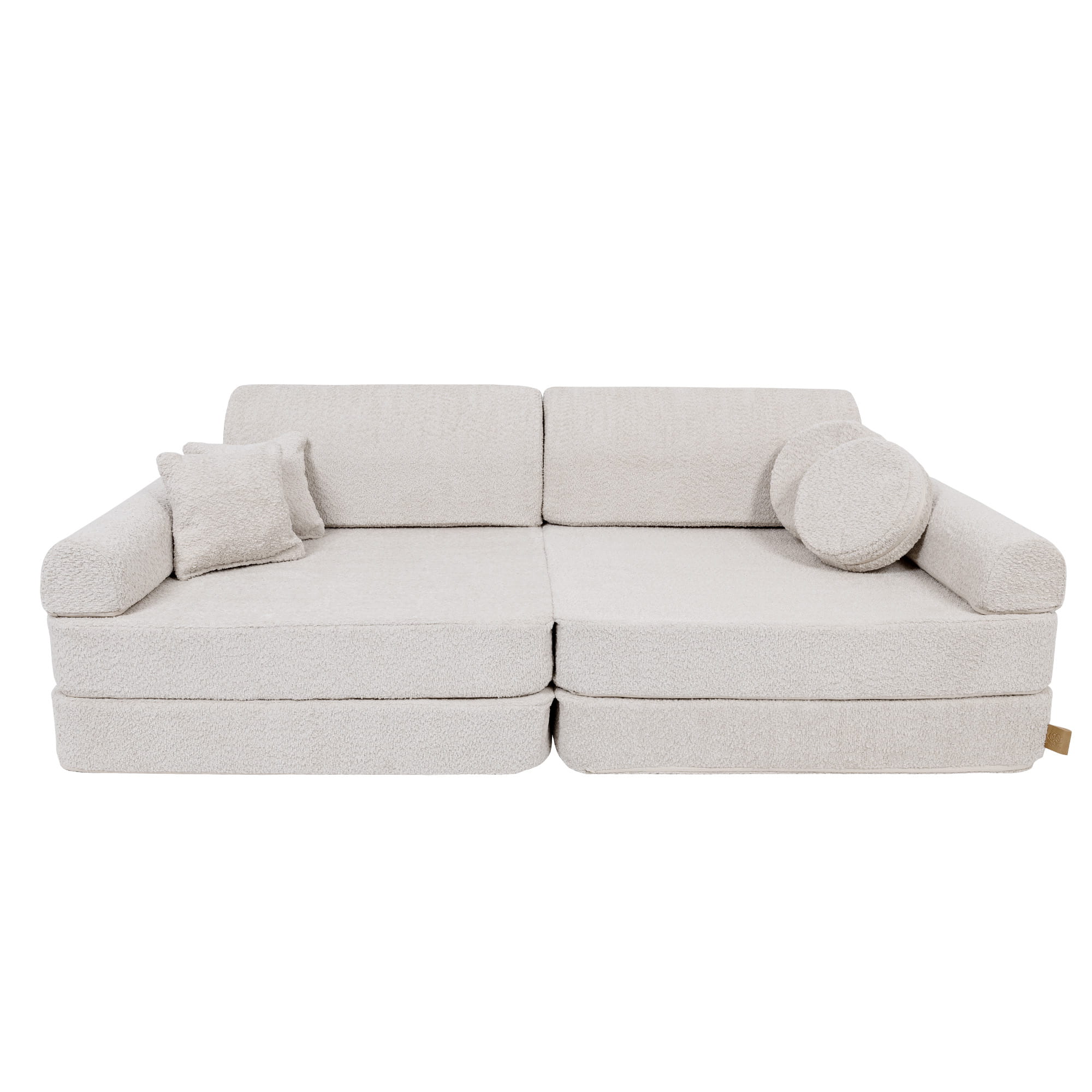 MeowBaby Play Sofa Premium Bouclé - ecru