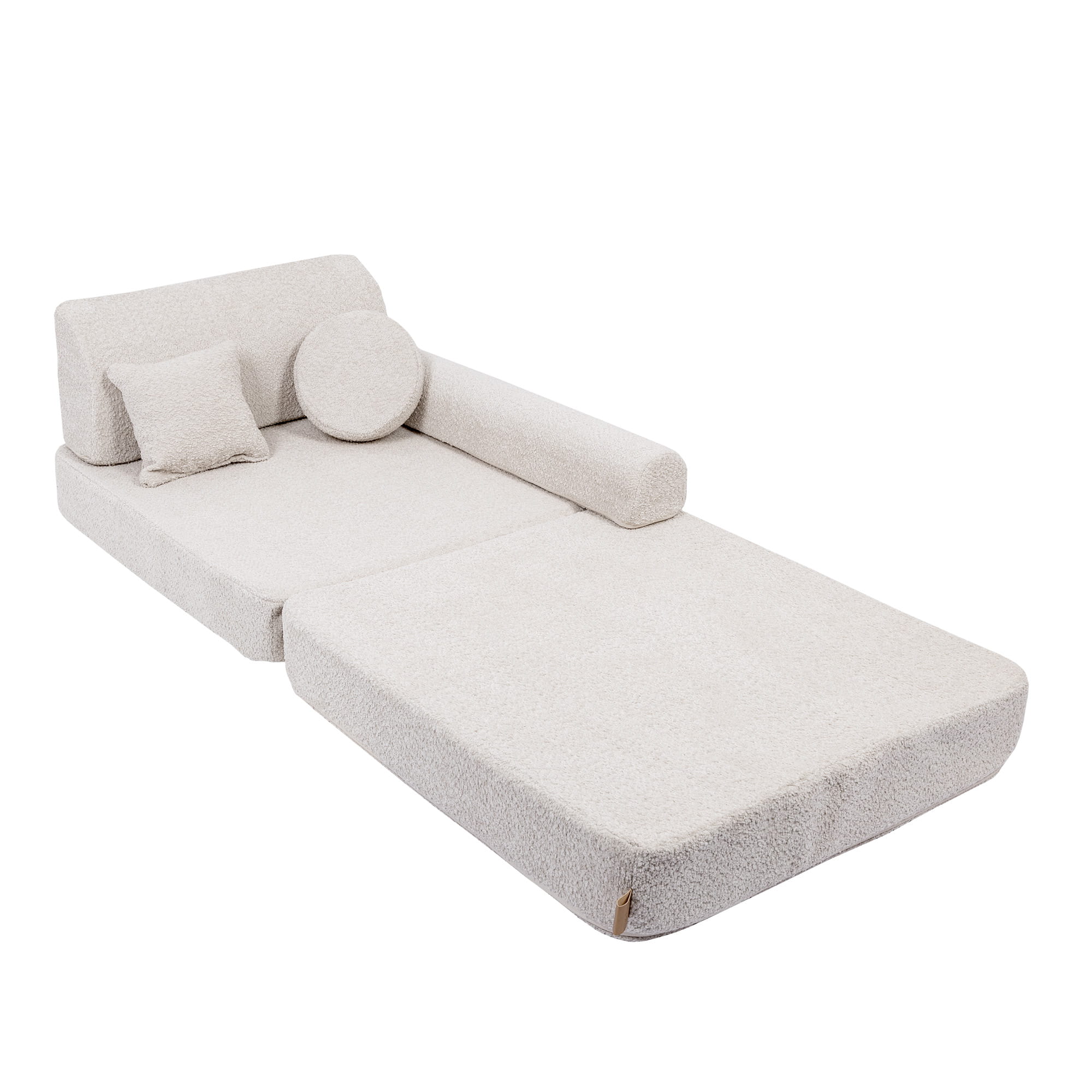 MeowBaby Play Sofa Premium Bouclé - ecru