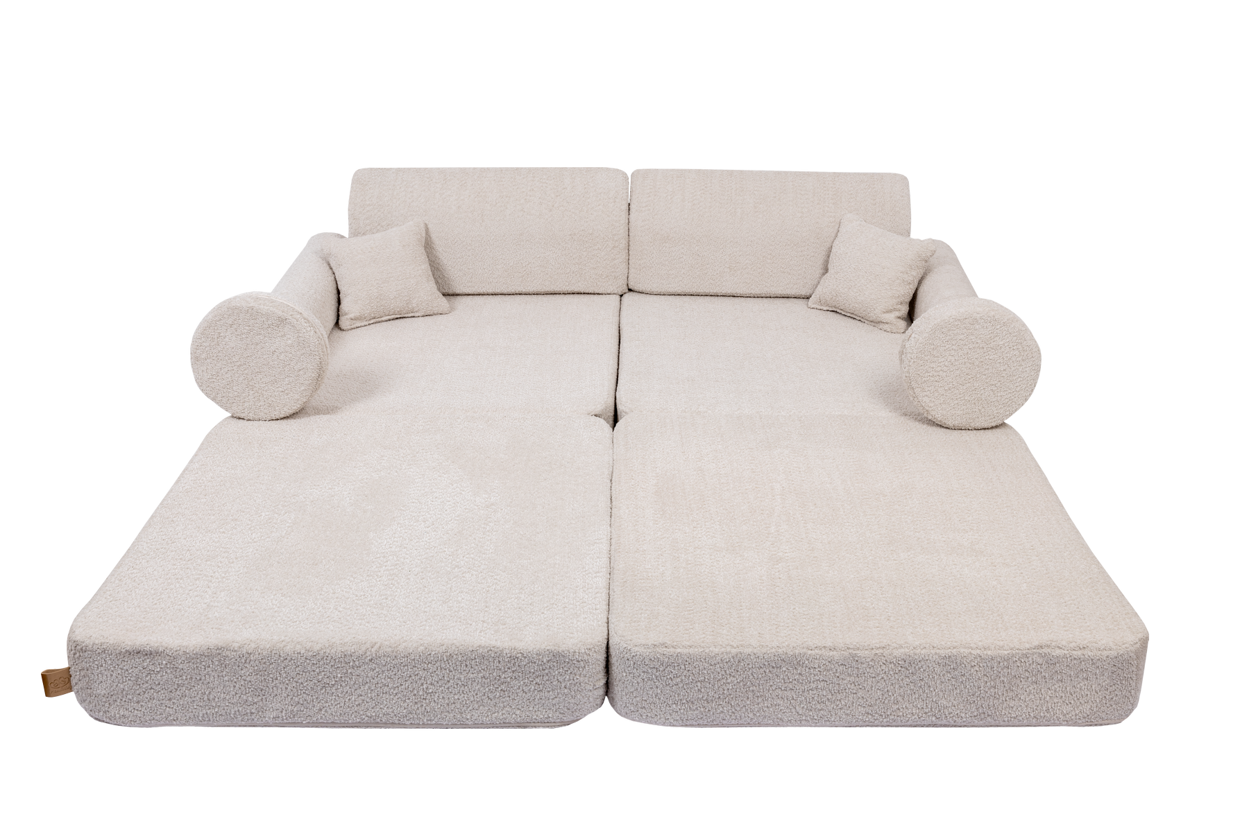 MeowBaby Play Sofa Premium Bouclé - ecru