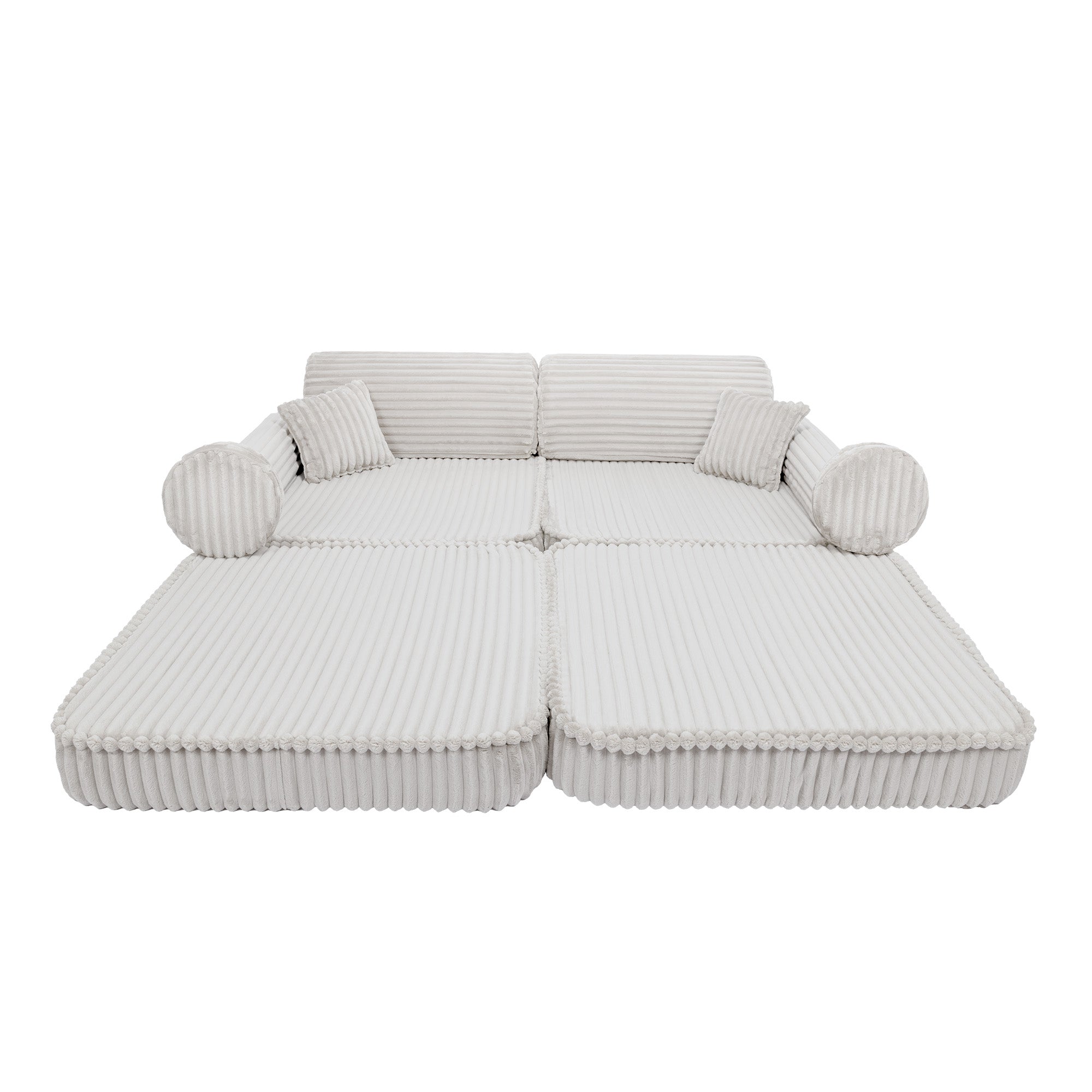 Meowbaby Churros Kids Play Sofa - Modular Play Couch | 8 Pieces