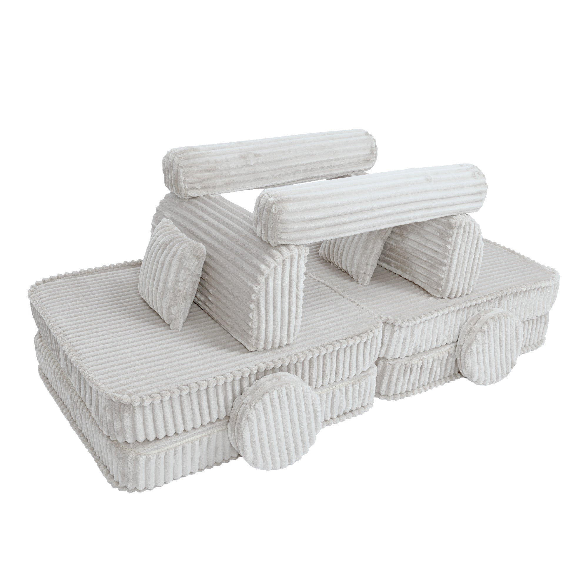 Meowbaby Churros Kids Play Sofa - Modular Play Couch | 8 Pieces