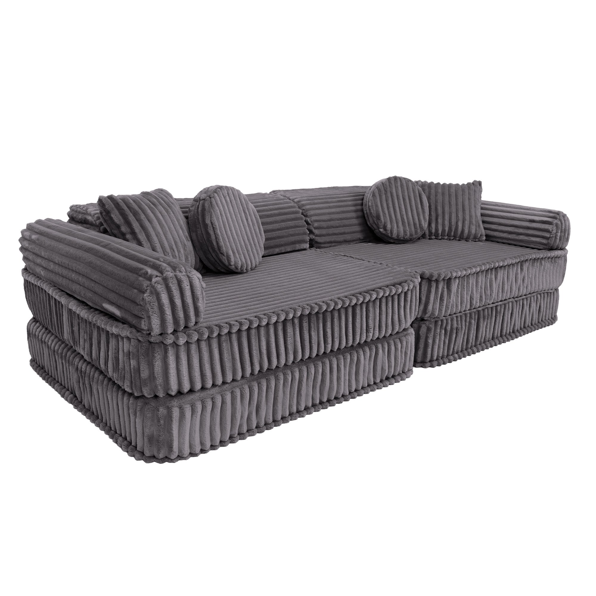 Meowbaby Churros Kids Play Sofa - Modular Play Couch | 8 Pieces