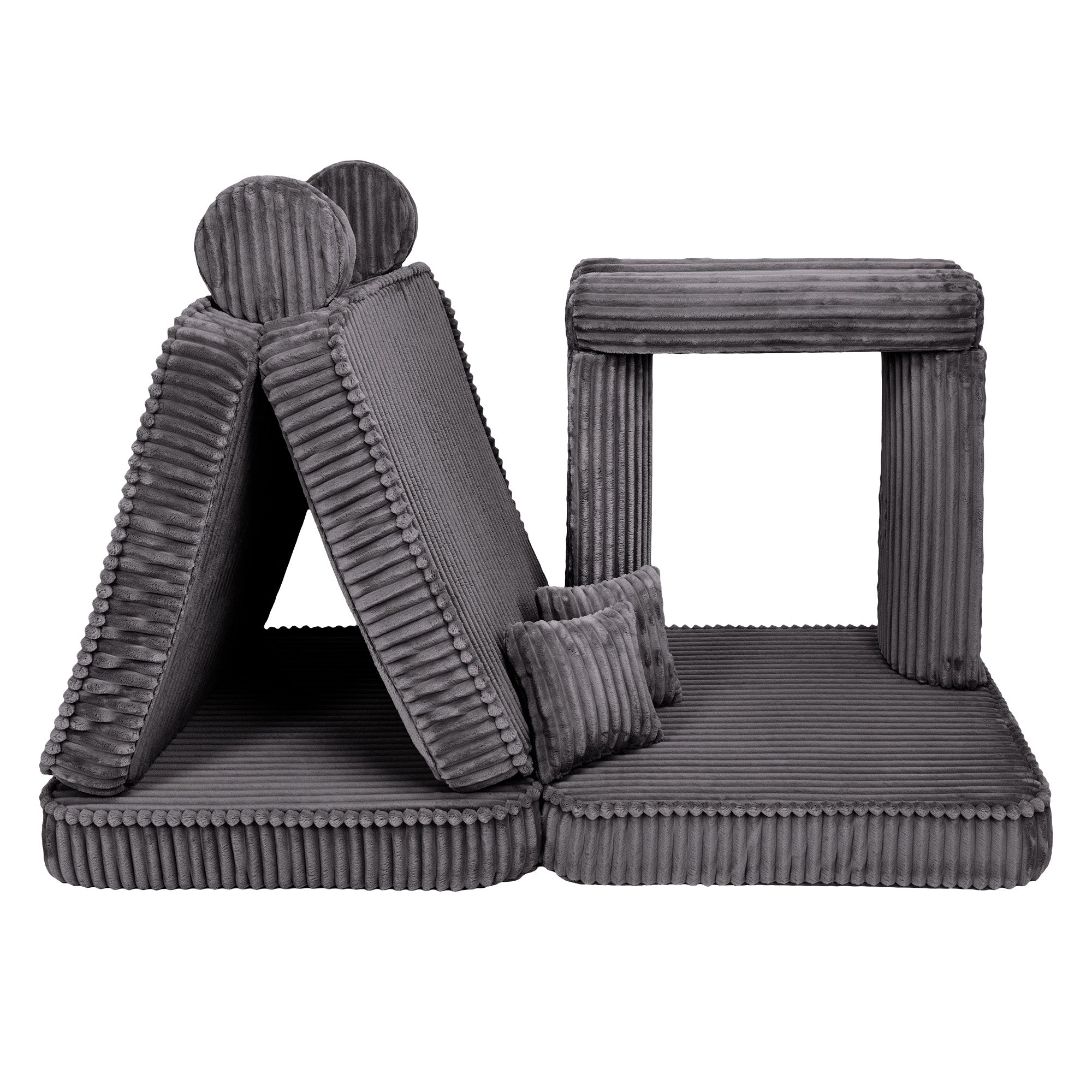 Meowbaby Churros Kids Play Sofa - Modular Play Couch | 8 Pieces