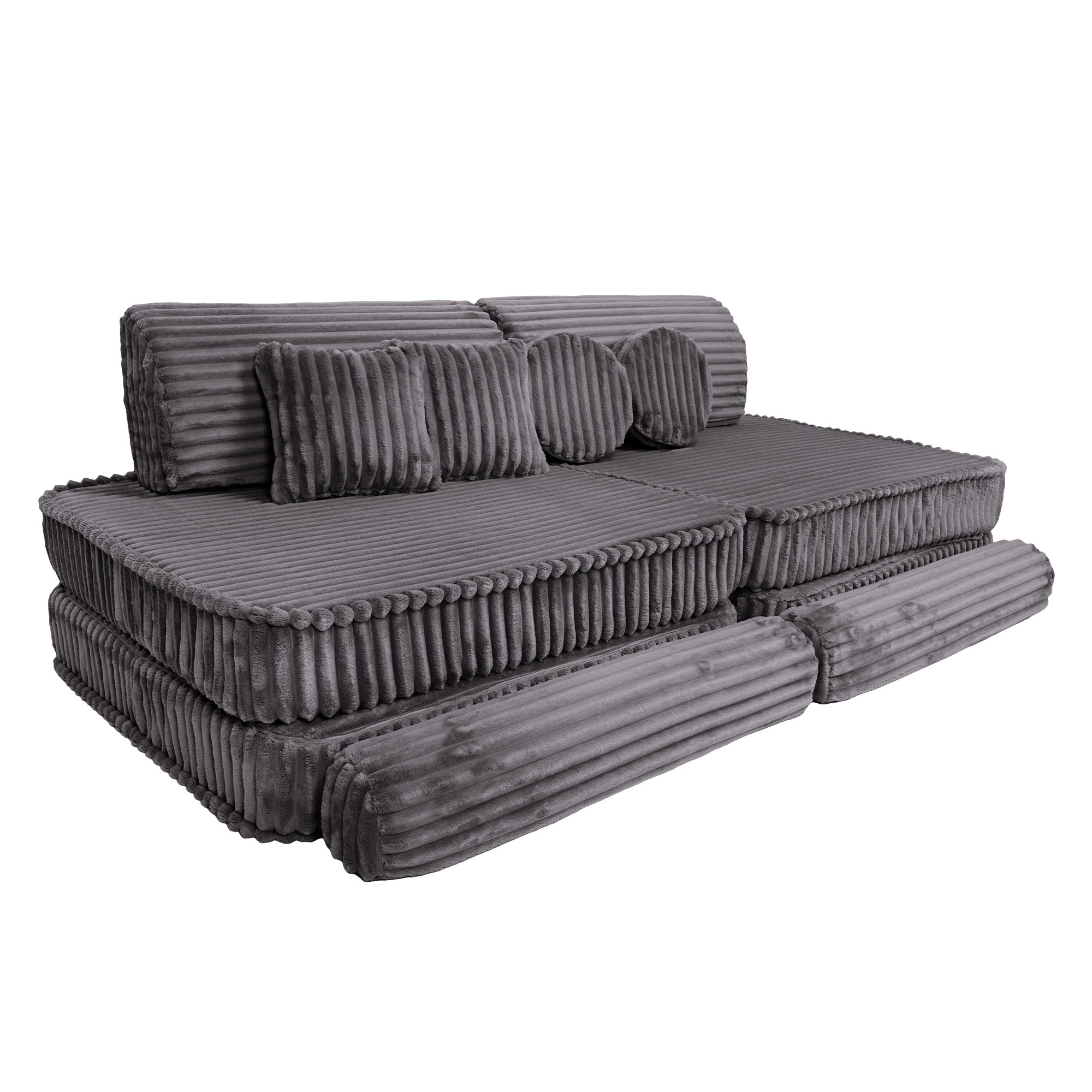 Meowbaby Churros Kids Play Sofa - Modular Play Couch | 8 Pieces