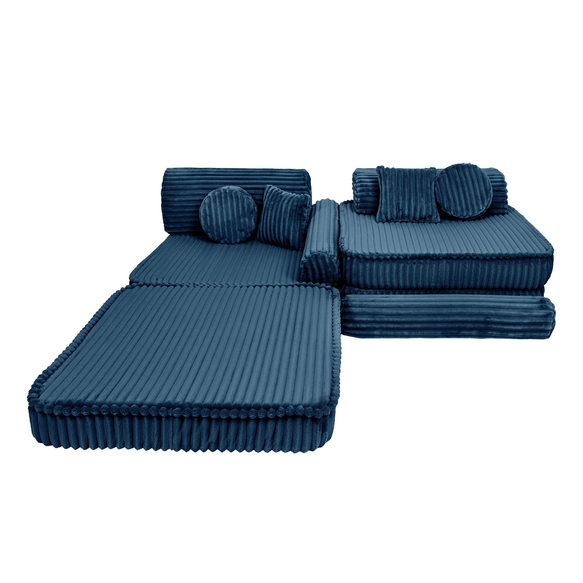 Meowbaby Churros Kids Play Sofa - Modular Play Couch | 8 Pieces