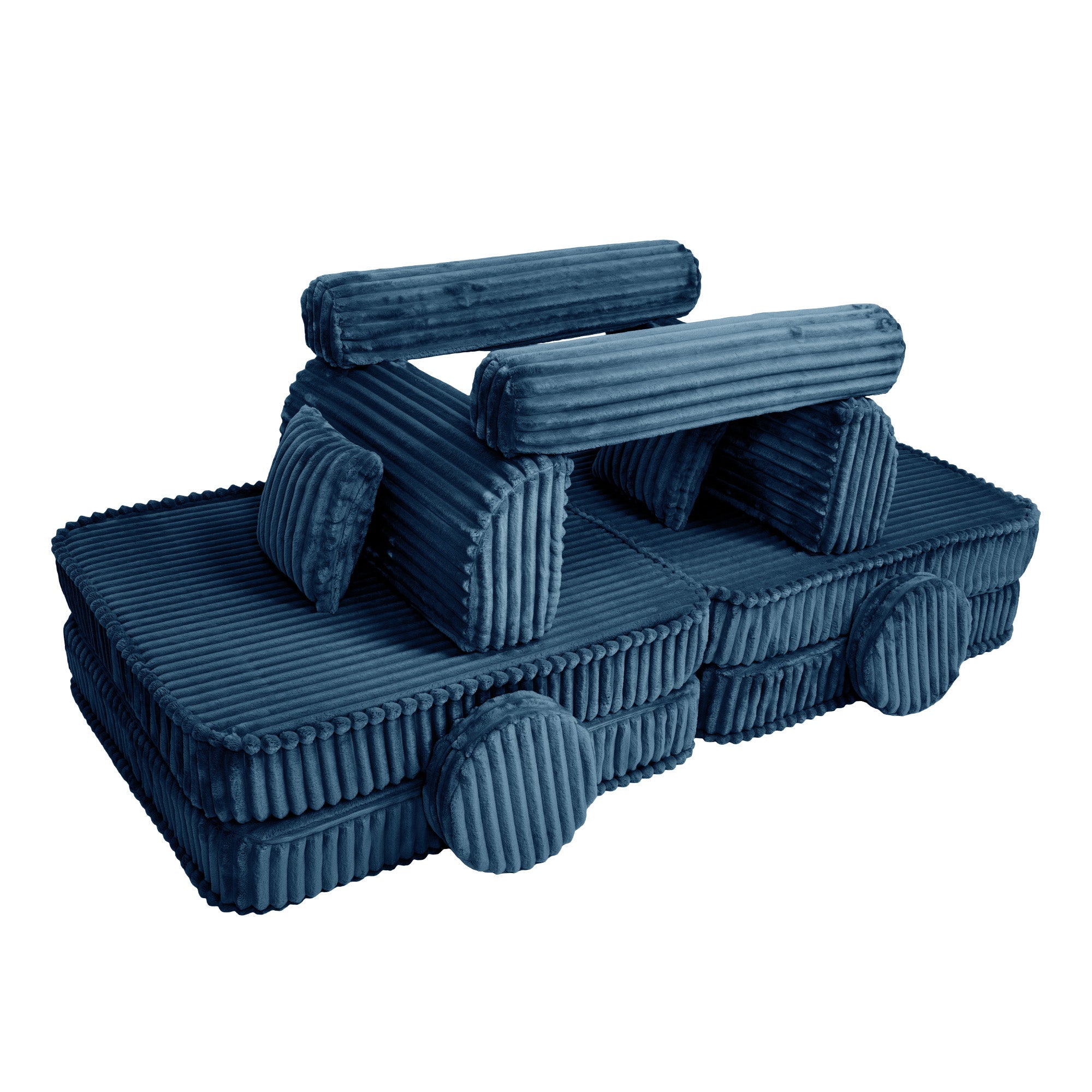 Meowbaby Churros Kids Play Sofa - Modular Play Couch | 8 Pieces