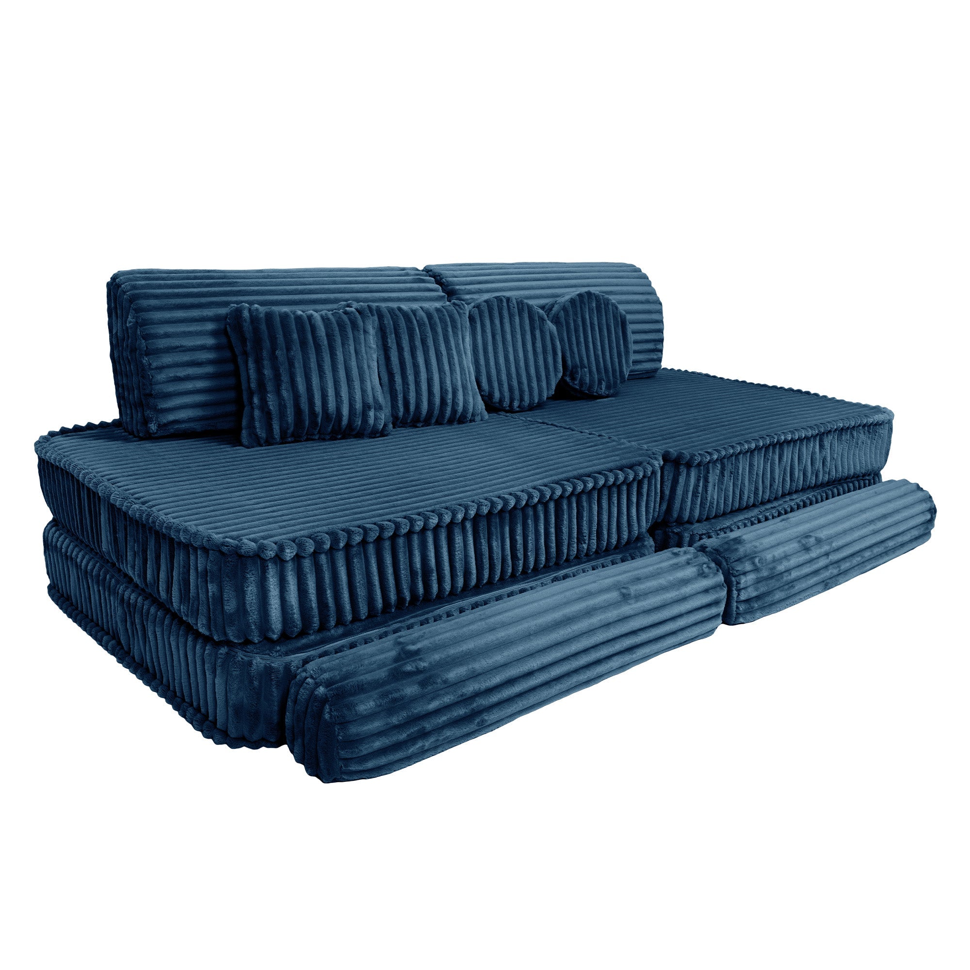 Meowbaby Churros Kids Play Sofa - Modular Play Couch | 8 Pieces