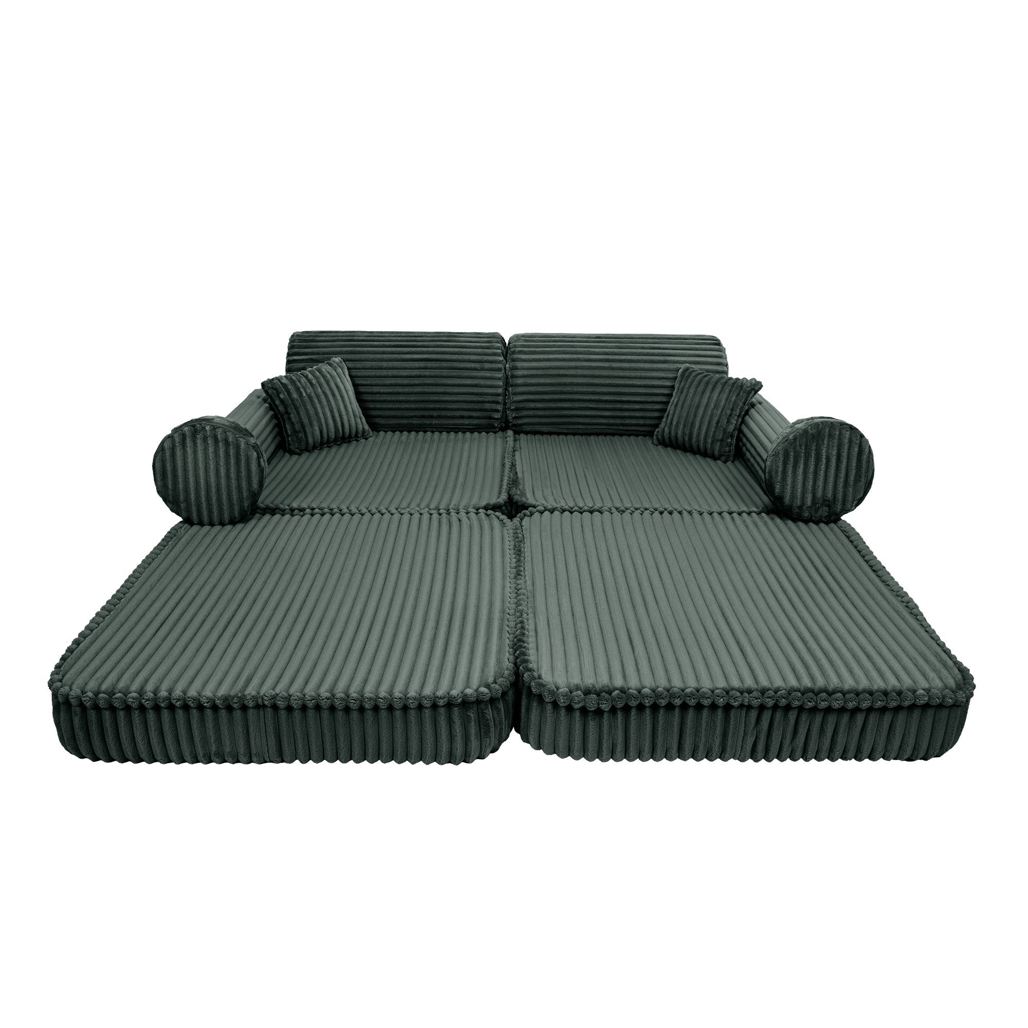 Meowbaby Churros Kids Play Sofa - Modular Play Couch | 8 Pieces