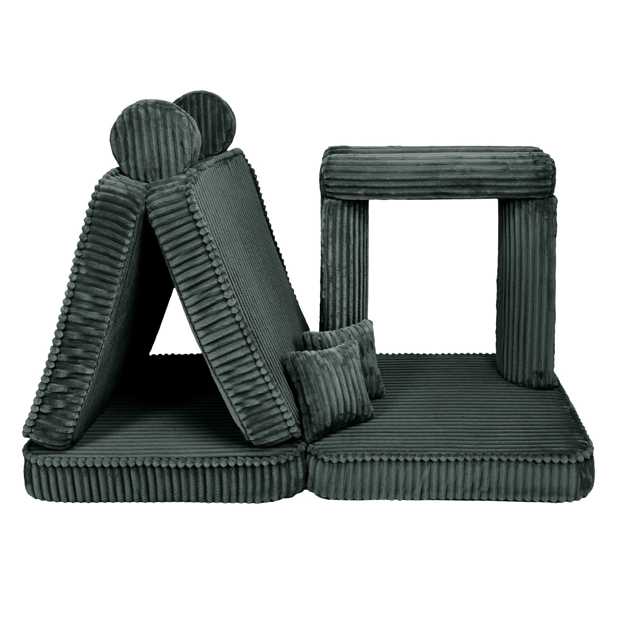 Meowbaby Churros Kids Play Sofa - Modular Play Couch | 8 Pieces