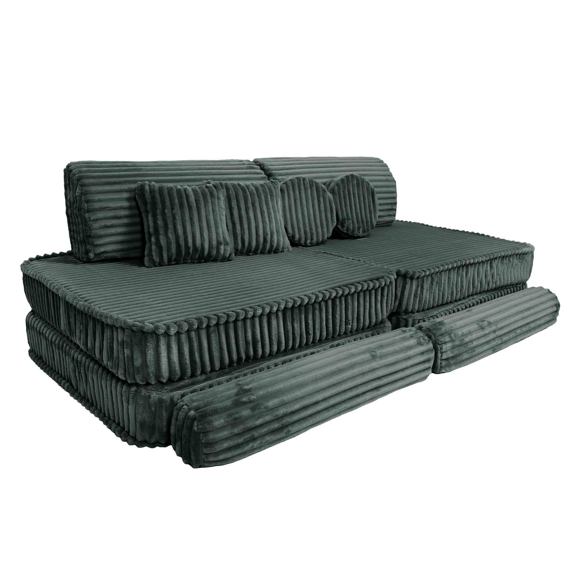 Meowbaby Churros Kids Play Sofa - Modular Play Couch | 8 Pieces