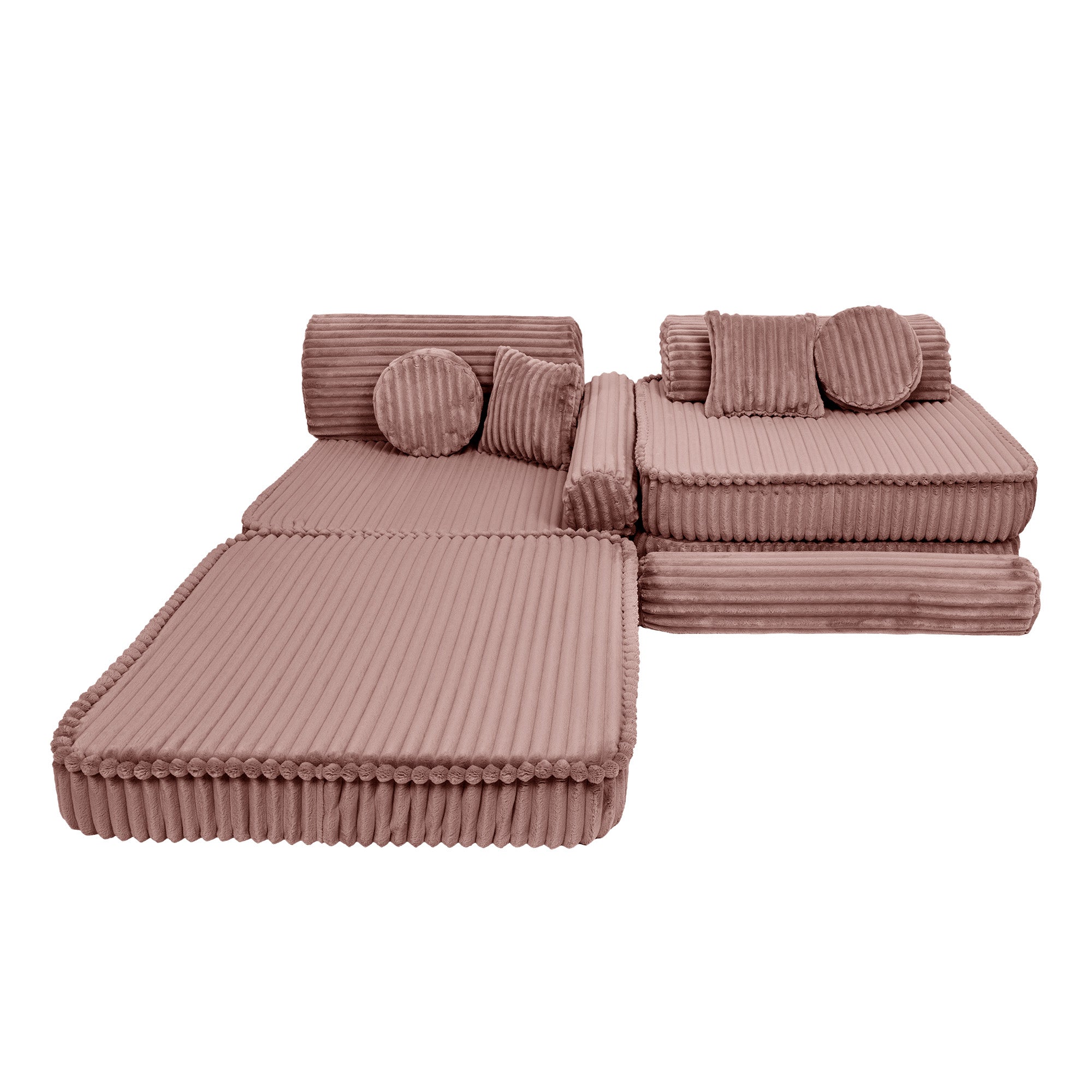 Meowbaby Churros Kids Play Sofa - Modular Play Couch | 8 Pieces