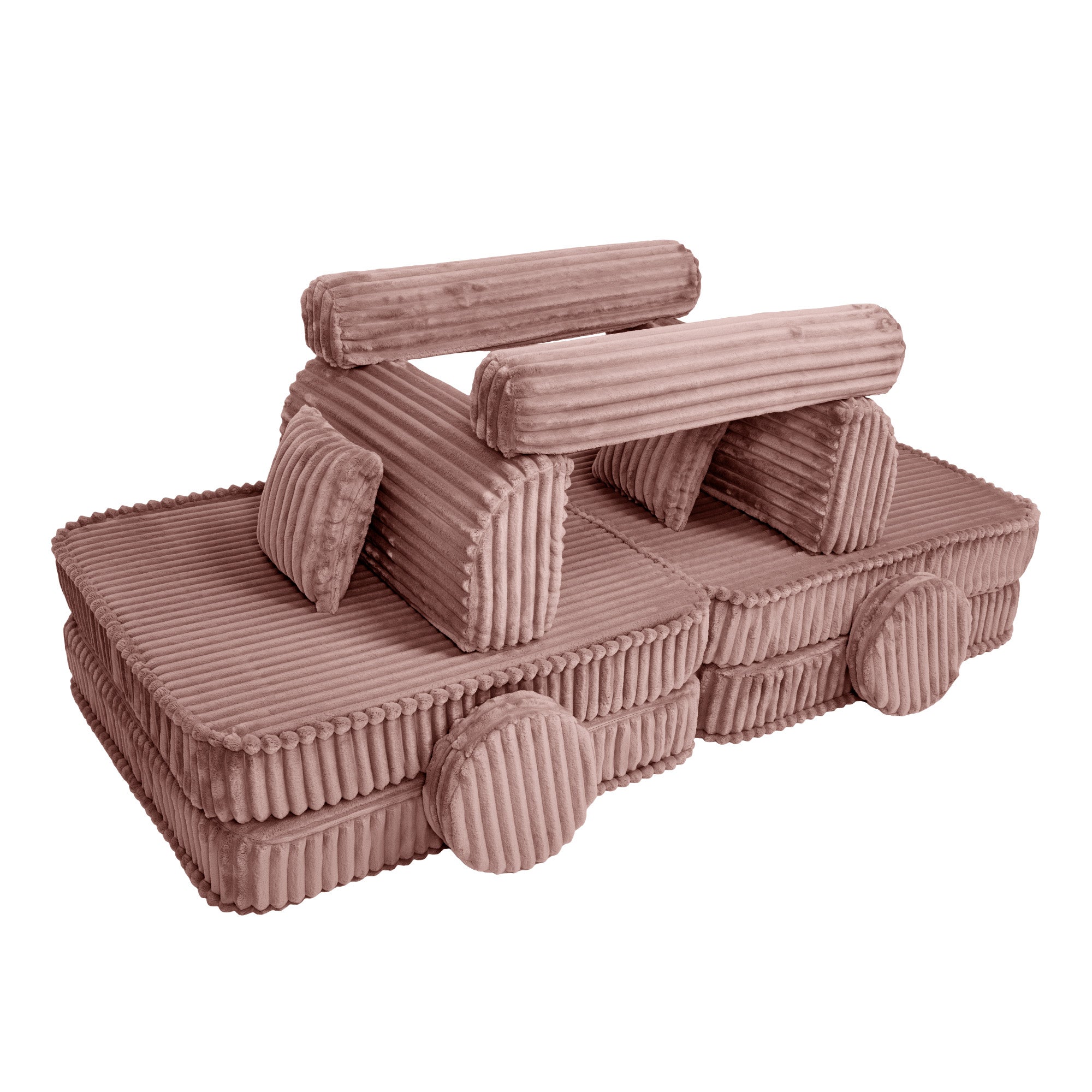 Meowbaby Churros Kids Play Sofa - Modular Play Couch | 8 Pieces