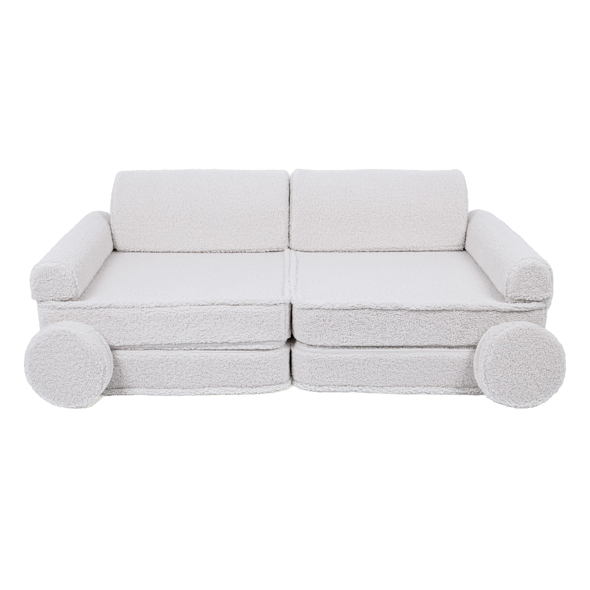 MeowBaby Play Sofa Bearly - cream/white
