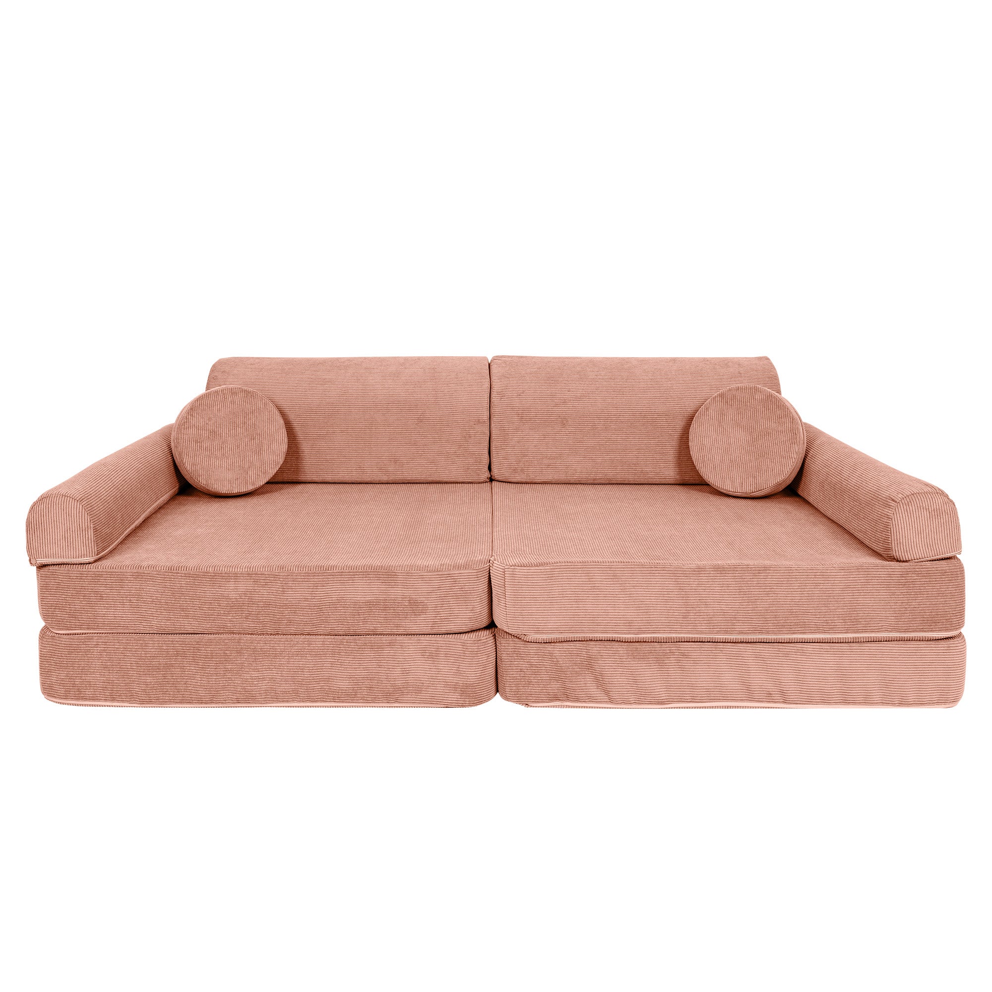 MeowBaby Spielsofa Cord Premium - rusty red